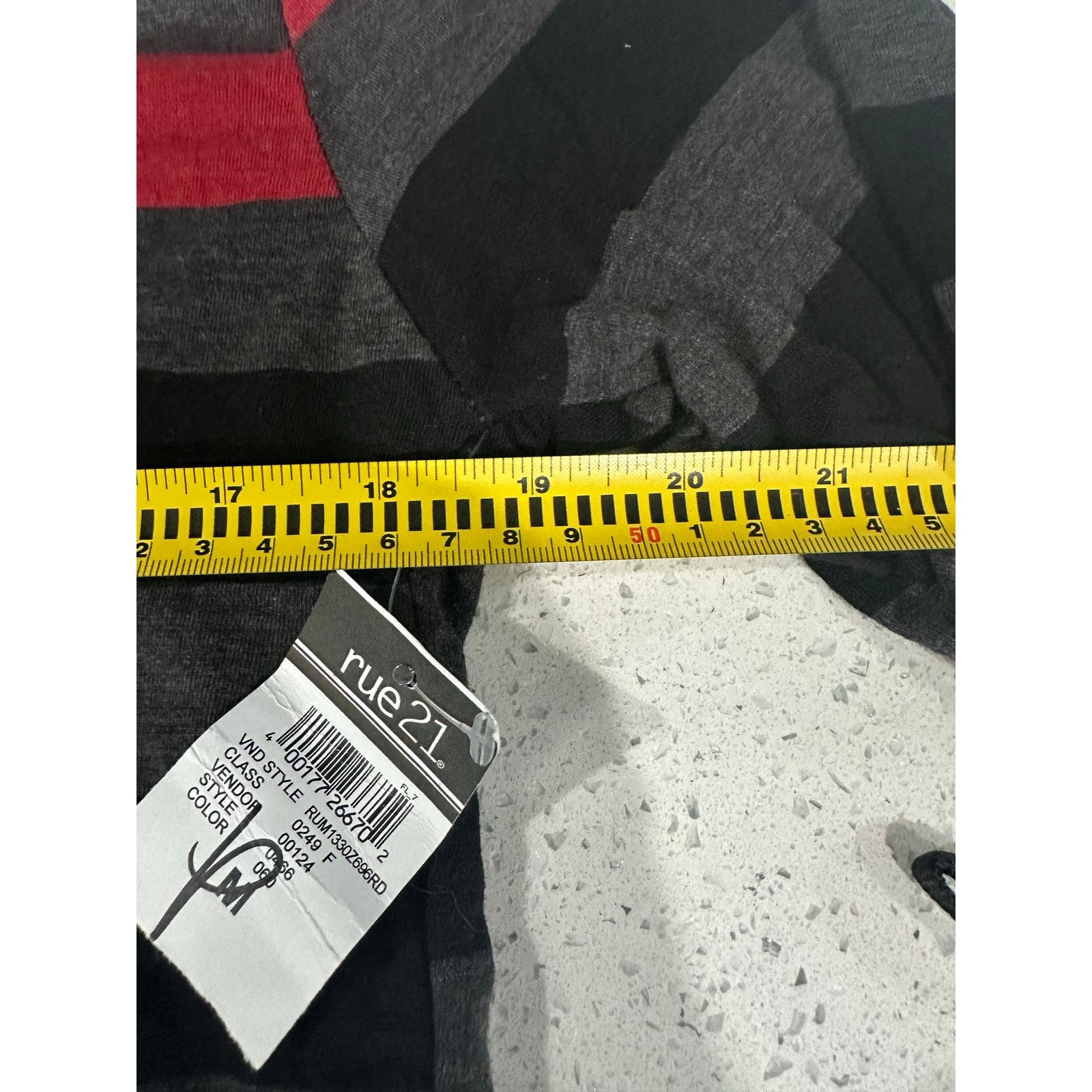 rue21 Rue 21 Carbon Mens Shirt Size Medium NEW Size US M / EU 48-50 / 2 - 4 Thumbnail
