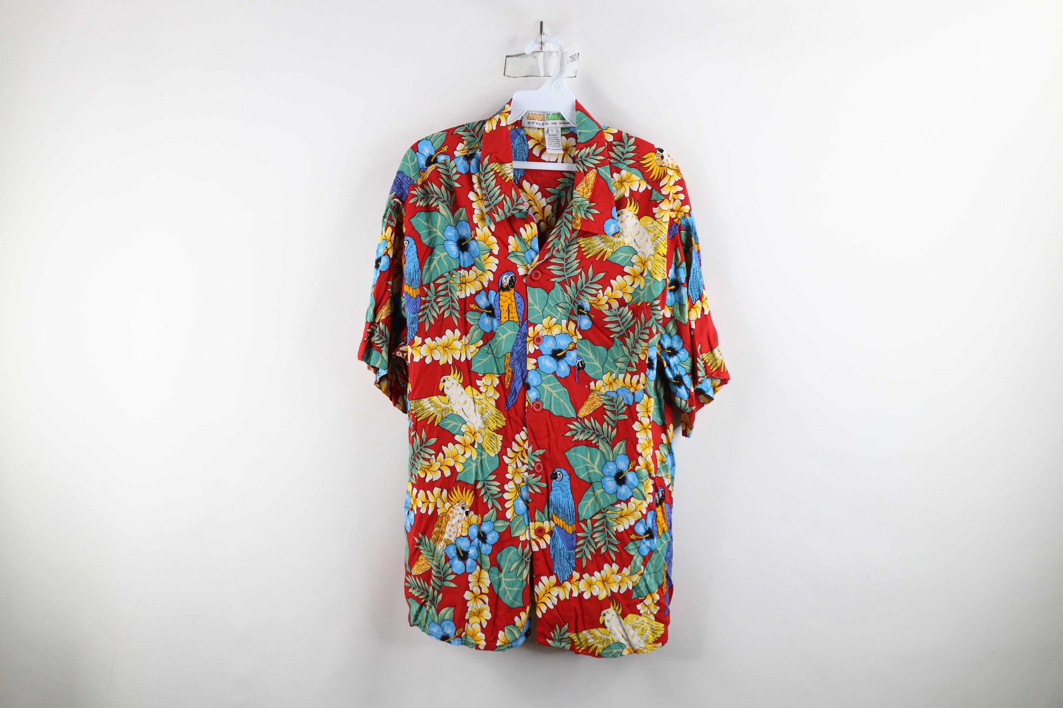 Vintage Vintage 90s Streetwear Tom Selleck Magnum PI Hawaiian Shirt Size US L / EU 52-54 / 3 - 1 Thumbnail