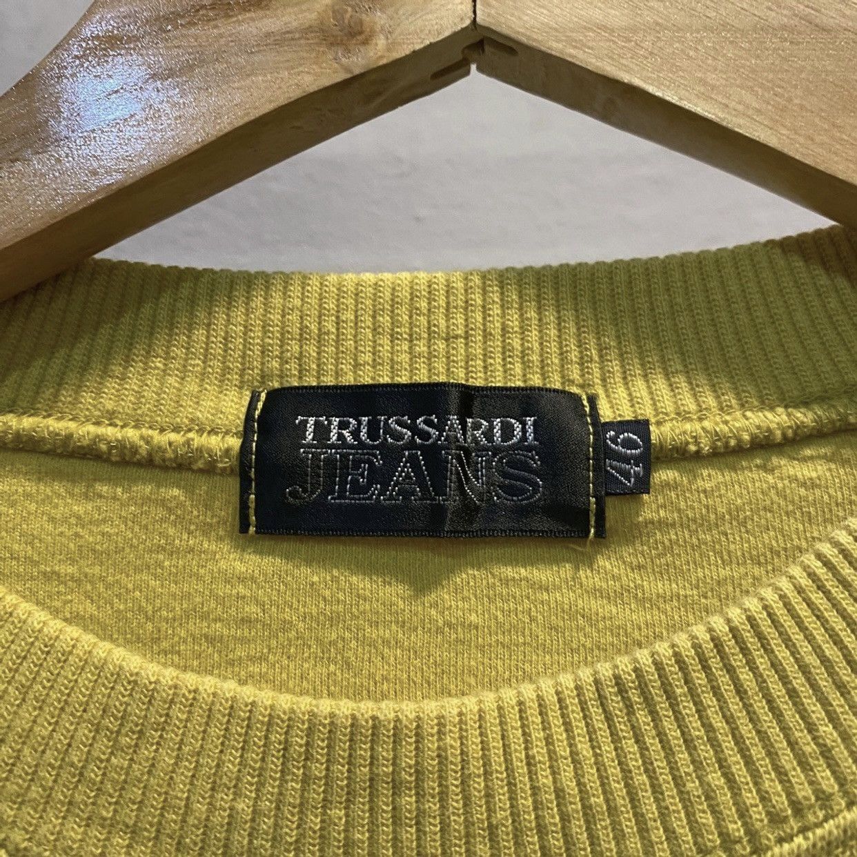 Trussardi Vintage Trussardi jeans Logo Embroidered Sweatshirt Size US S / EU 44-46 / 1 - 4 Thumbnail