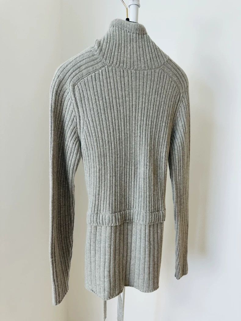 Loro Piana LORO PIANA Gray cashmere ribbon style Size XS / US 0-2 / IT 36-38 - 5 Thumbnail