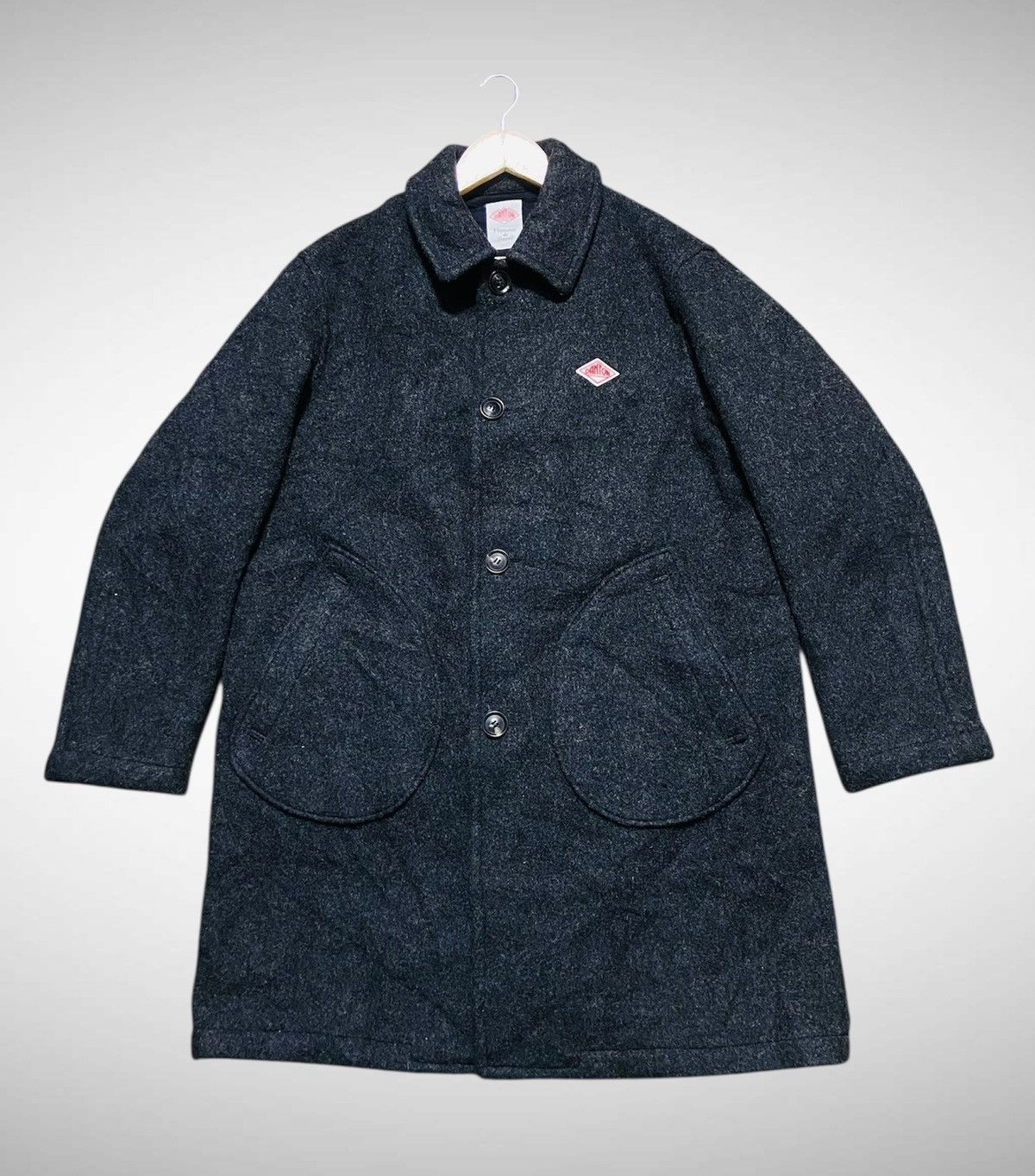 Danton Vintage Danton Wool Over Coat Size US L / EU 52-54 / 3 - 3 Thumbnail