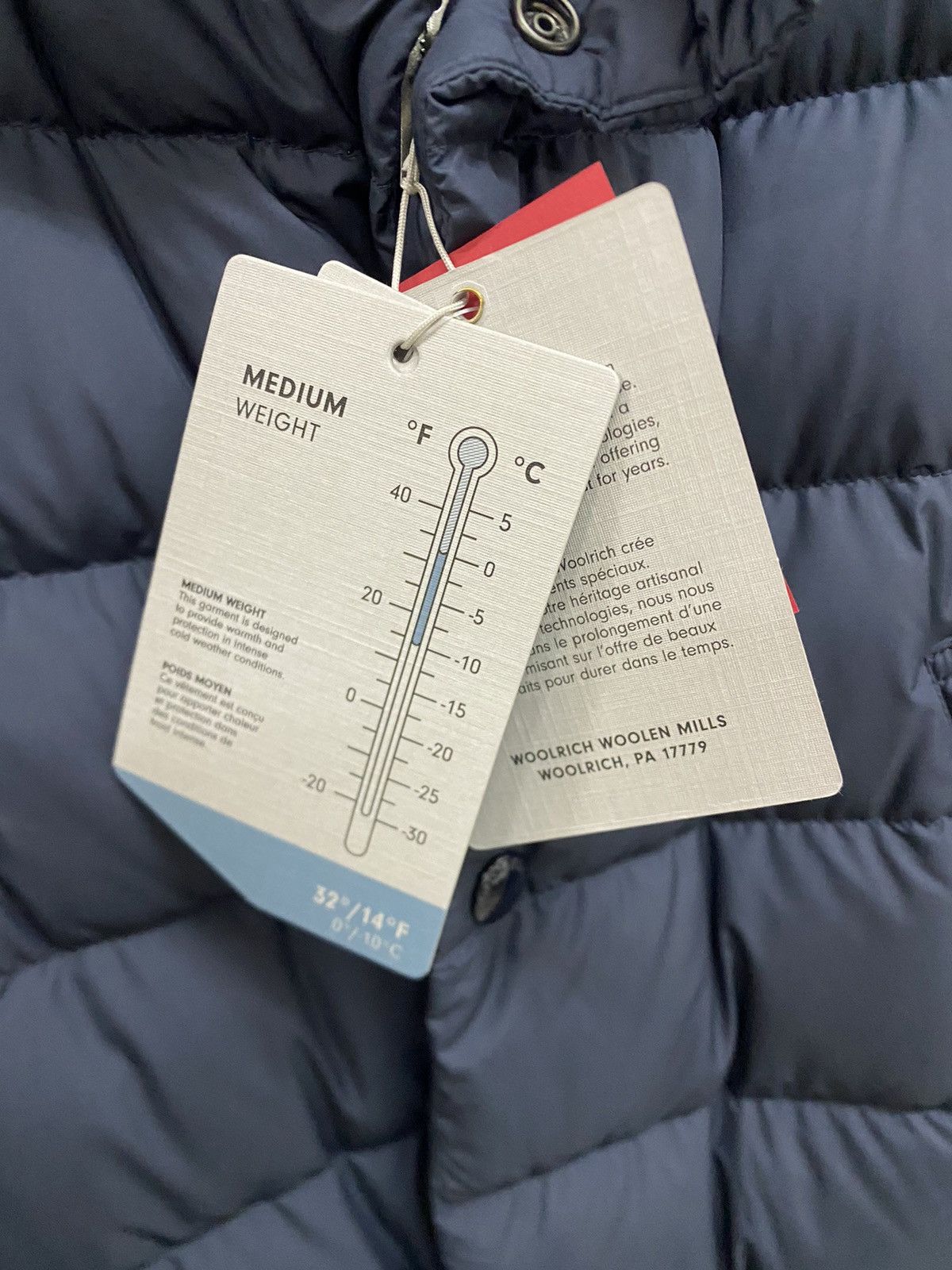 Other Woolrich Sierra Detechable Hood Down Jacket, size S, blue, Size US S / EU 44-46 / 1 - 7 Thumbnail
