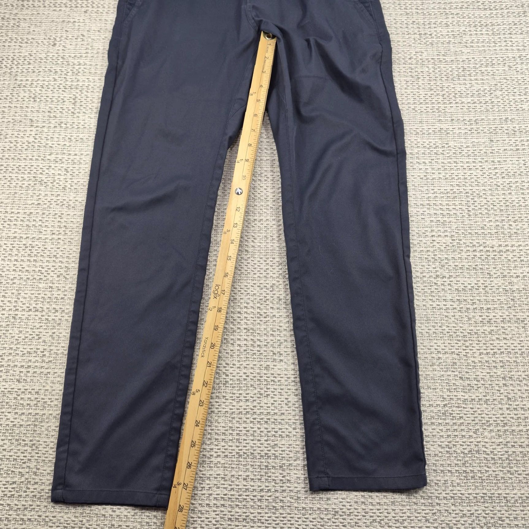 Vintage Jack Archer Pants Mens 29x30 Deep Blue Chino Straight Leg Workwear Casual Size US 29 - 5 Thumbnail