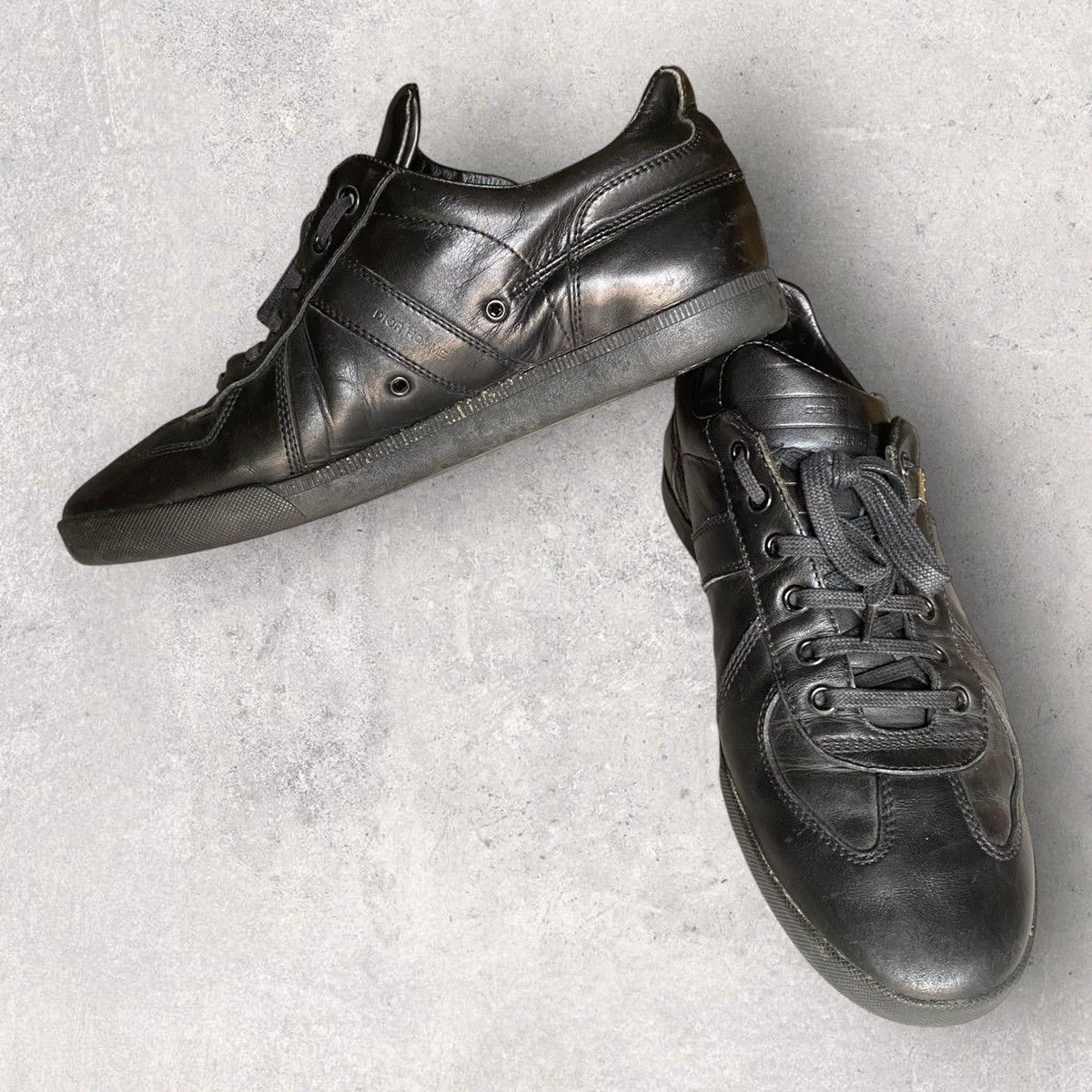 Dior Fall05 Black Leather B01 Hedi Slimane Era Size US 8 / EU 41 - 7 Thumbnail