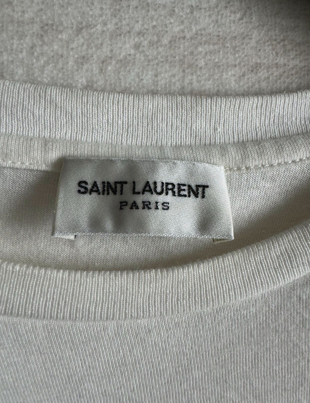 Saint Laurent Paris × Yves Saint Laurent Saint Laurent Mirror T-shirt2412-Nextarrow Size US M / EU 48-50 / 2 - 4 Thumbnail