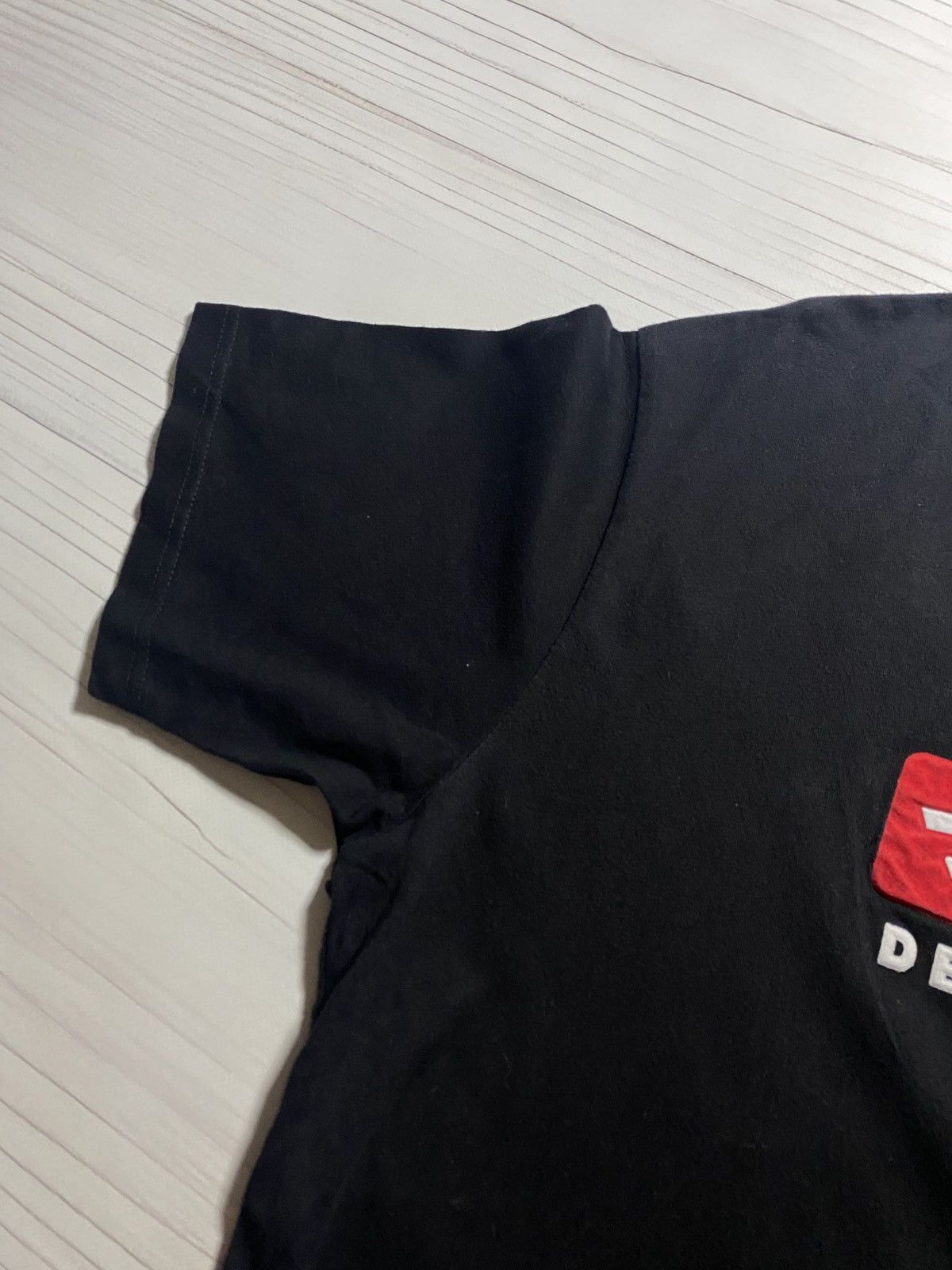 Diesel × Vintage Vintage Diesel Denim Division Big Logo Japanes Y2k T Shirt Size US XL / EU 56 / 4 - 8 Thumbnail