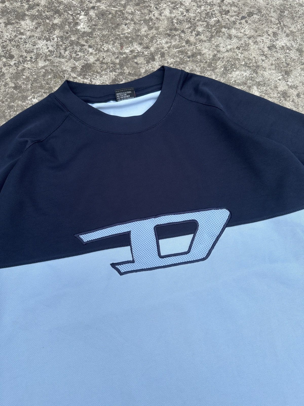 Diesel Y2K Vintage Diesel Logo T-shirt Streetwear Opium Style Rare Size US XXL / EU 58 / 5 - 3 Thumbnail