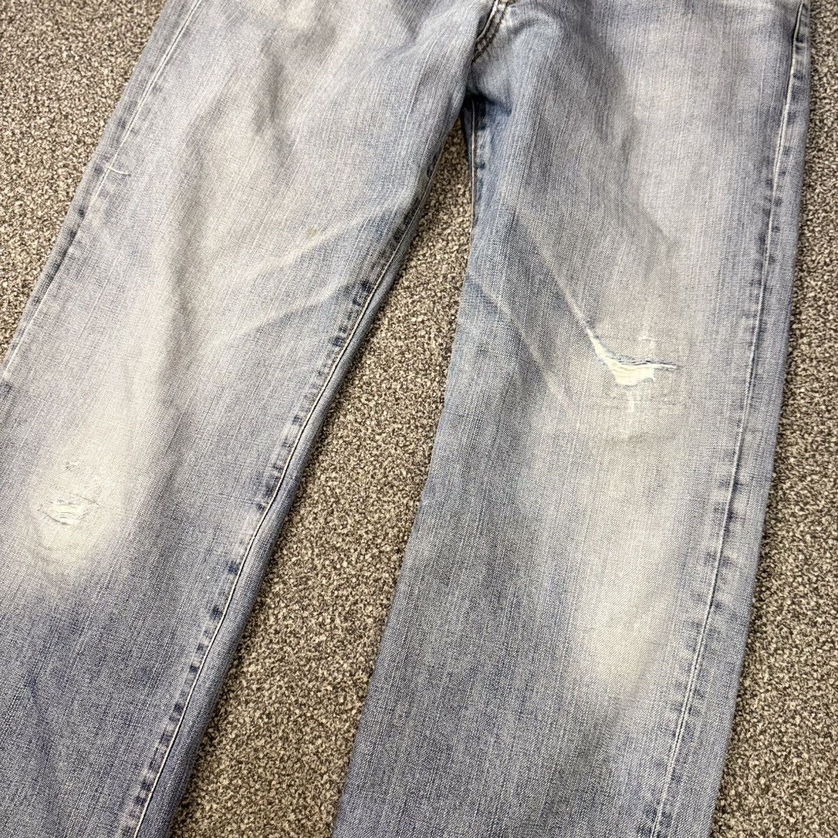 Japanese Brand 🔥🇯🇵 Vintage 90s Distressed Archival Edwin 503 Regular Jeans Size US 34 / EU 50 - 5 Thumbnail