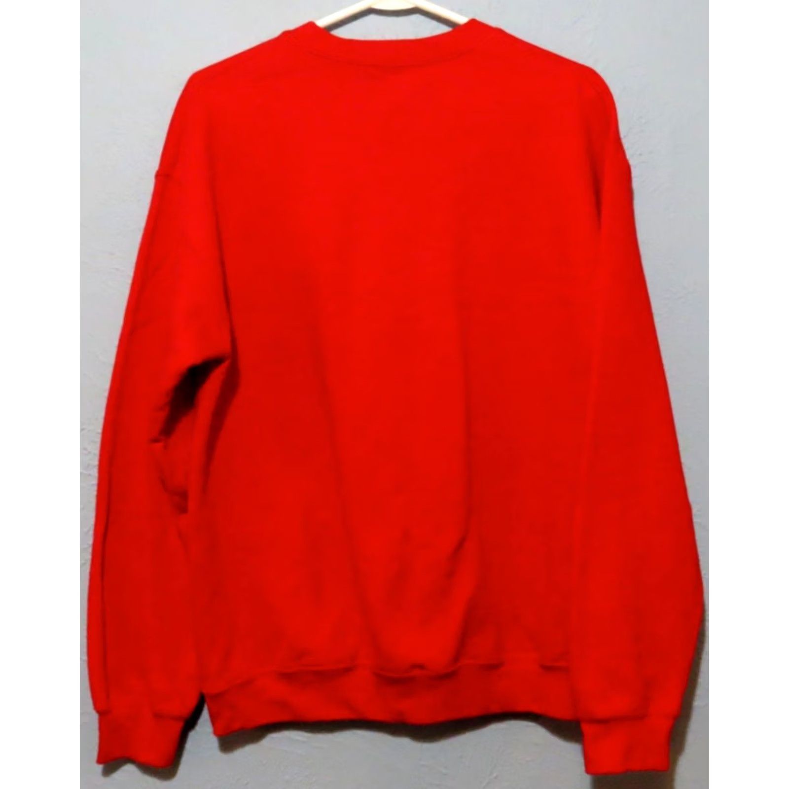 Vintage Coca-Cola Sweatshirt Mens M Red Crew Neck Polar Bear & Cub Graphic Print Fleece Cotton Polyester Pullover All Seasons Size US M / EU 48-50 / 2 - 5 Thumbnail