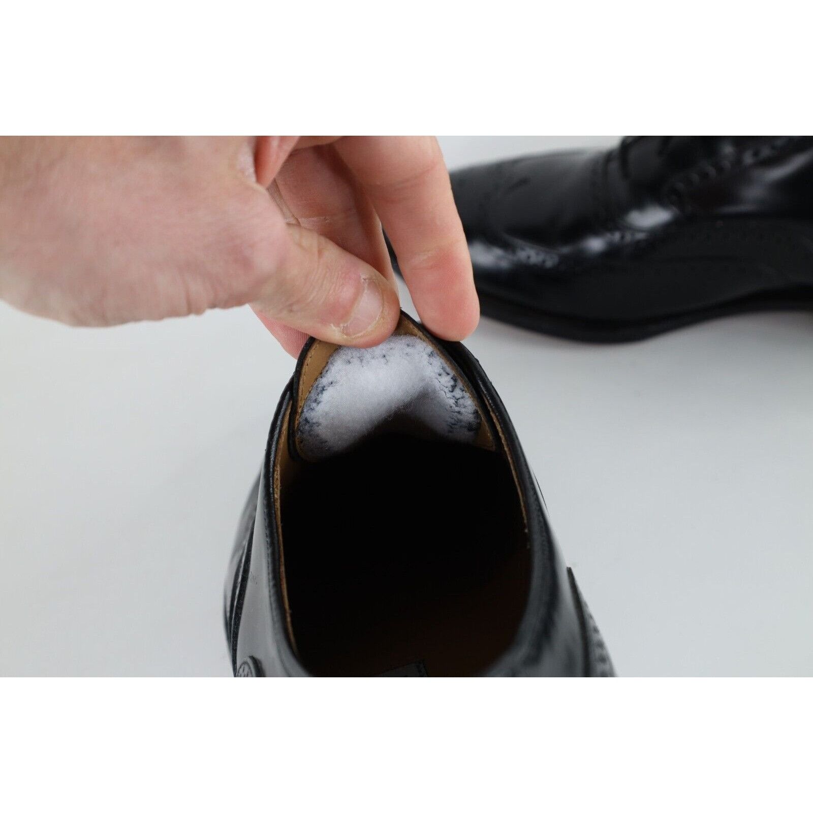 Johnston & Murphy × Vintage Vintage Johnston Murphy Leather Wingtips Oxford Dress Shoes Size US 11 / EU 44 - 9 Thumbnail