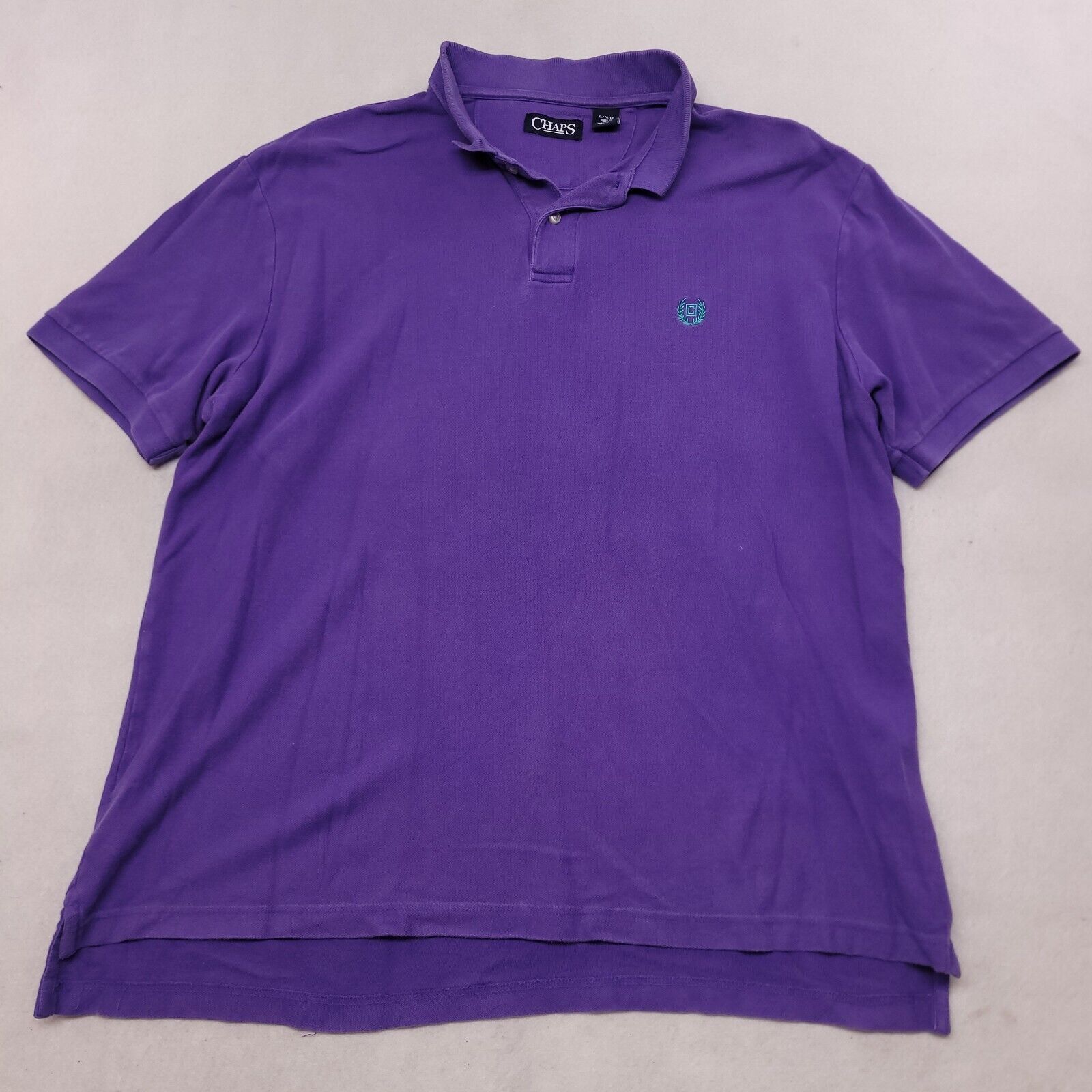 Chaps Chaps Pullover Short Sleeve Polo Shirt Mens Size XL Purple Size US XL / EU 56 / 4 - 2 Thumbnail
