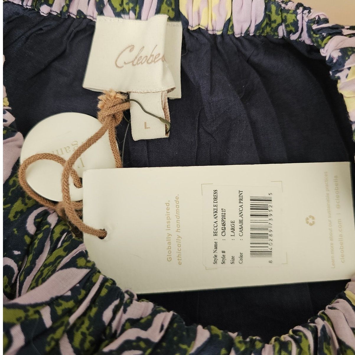 Cleobella Cleobella Sleeveless Cotton Becca Ankle Dress Casablanca L Size L / US 10 / IT 46 - 9 Thumbnail
