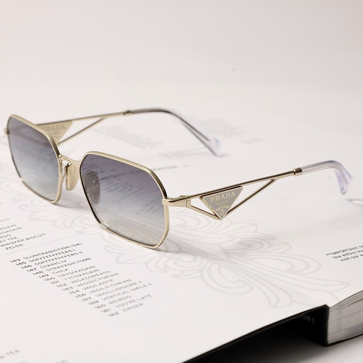 Prada PRADA 0PR A51S SUNGLASSES Size ONE SIZE - 2 Thumbnail