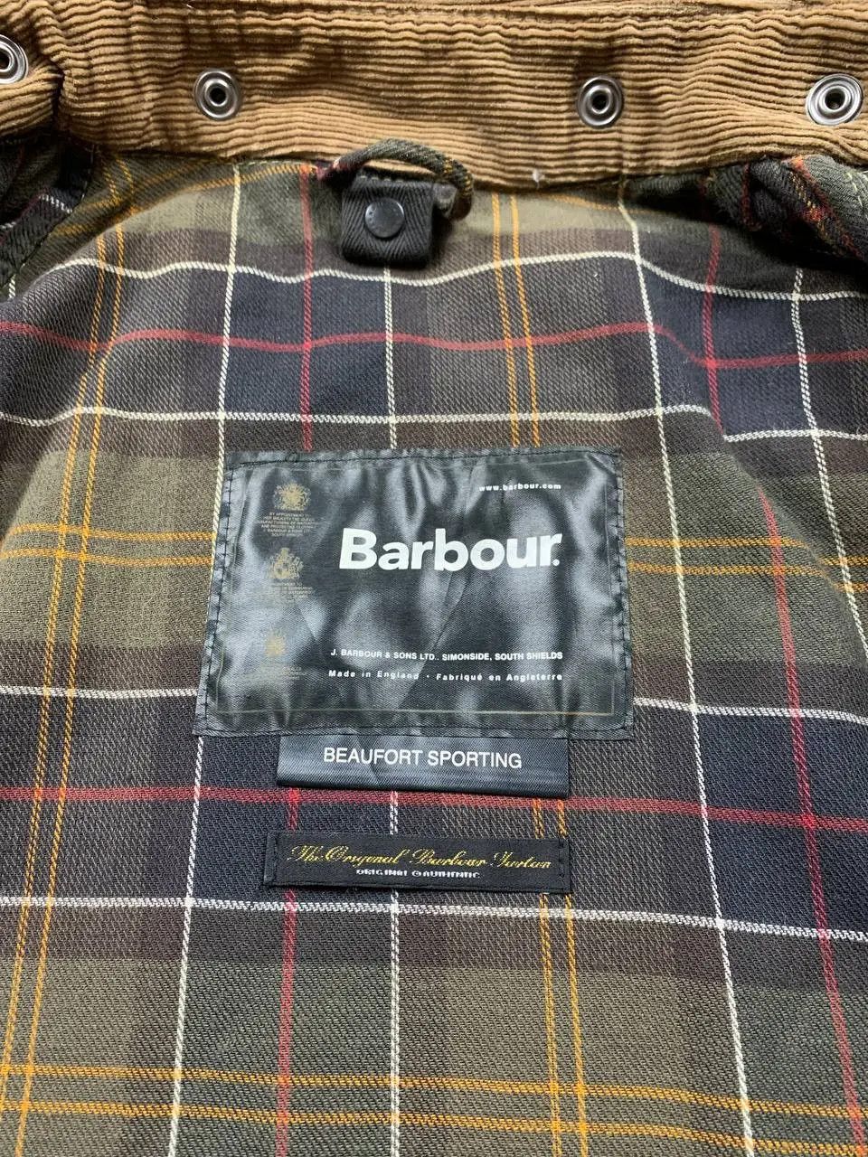 Barbour Barbour Beaufort Sporting waxed jacket in beige Size C48/122 Size US XL / EU 56 / 4 - 7 Thumbnail