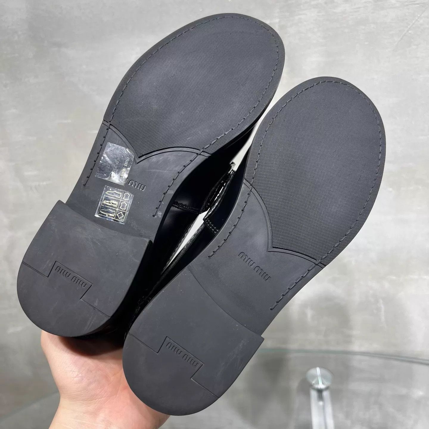 Miu Miu Miu Miu 25ss Black Coin Loafers 37 Size US 6.5 / IT 36.5 - 7 Thumbnail