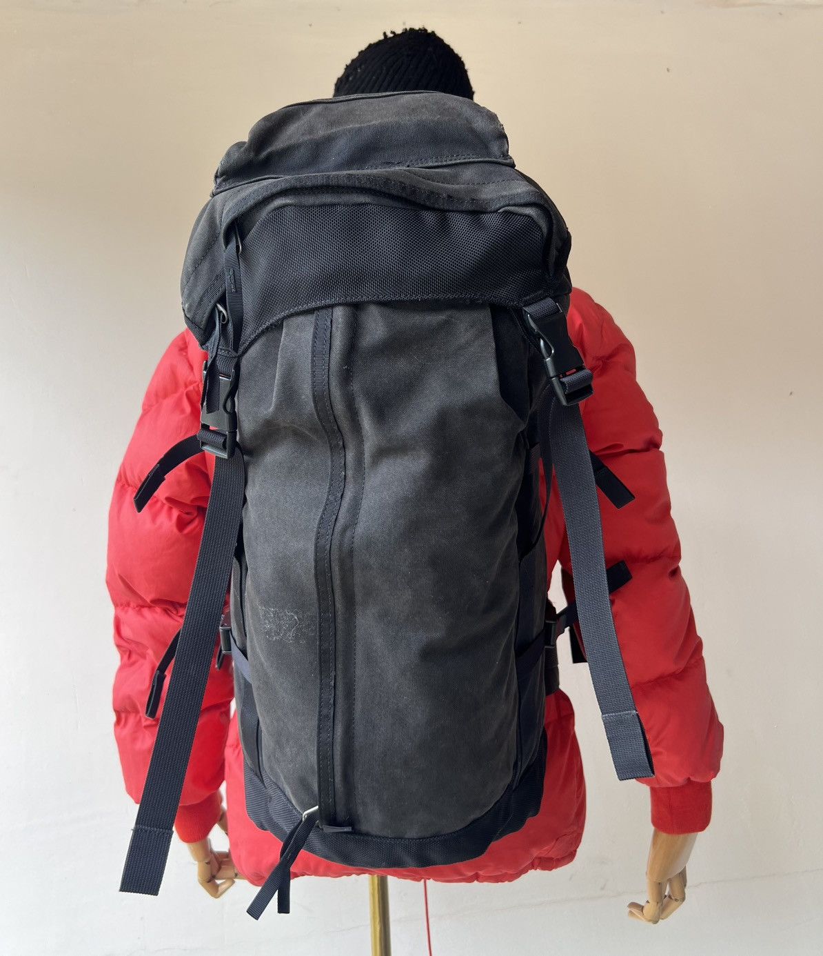 Porter Porter by Yoshida Travel Backpack Distressed Faded Black Size ONE SIZE - 1 Thumbnail