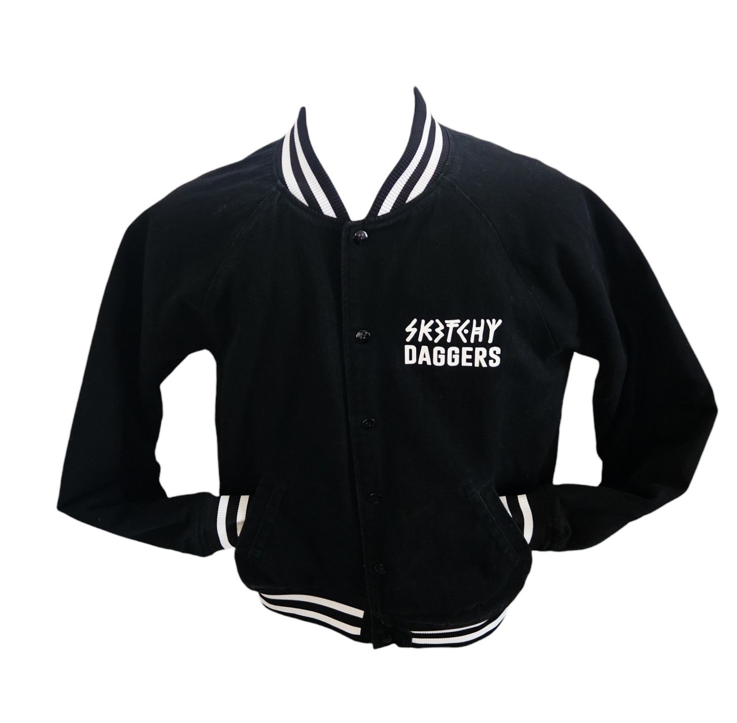 Zumiez Sketchy Tank x Swallows & Daggers Varsity Jacket rare Size US M / EU 48-50 / 2 - 12 Thumbnail
