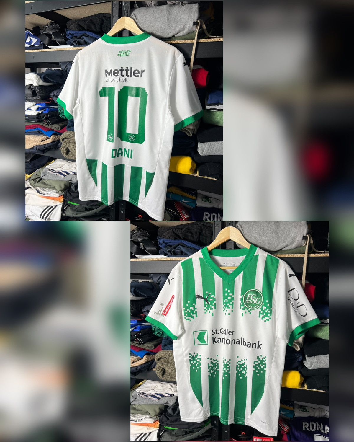Puma Puma FC St. Gallen 1879 Football Jersey T-Shirt Dani #10 Size US M / EU 48-50 / 2 - 1 Thumbnail