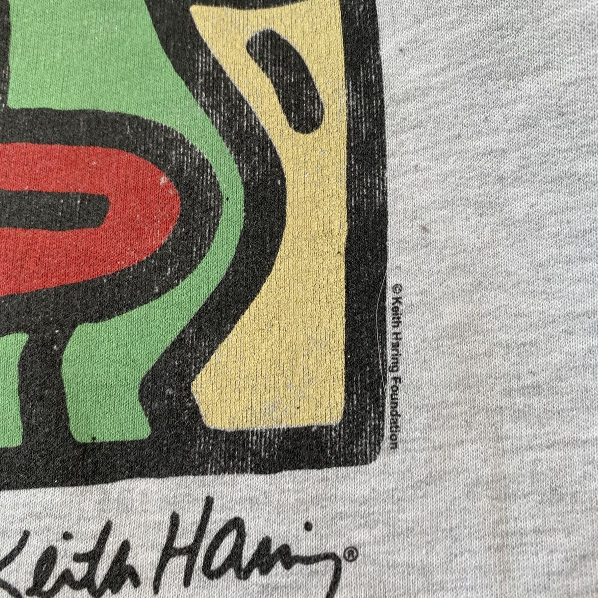 Keith Haring Vintage Keith Haring 90’s Big Graphic logo designer sweatshi Size US M / EU 48-50 / 2 - 5 Thumbnail