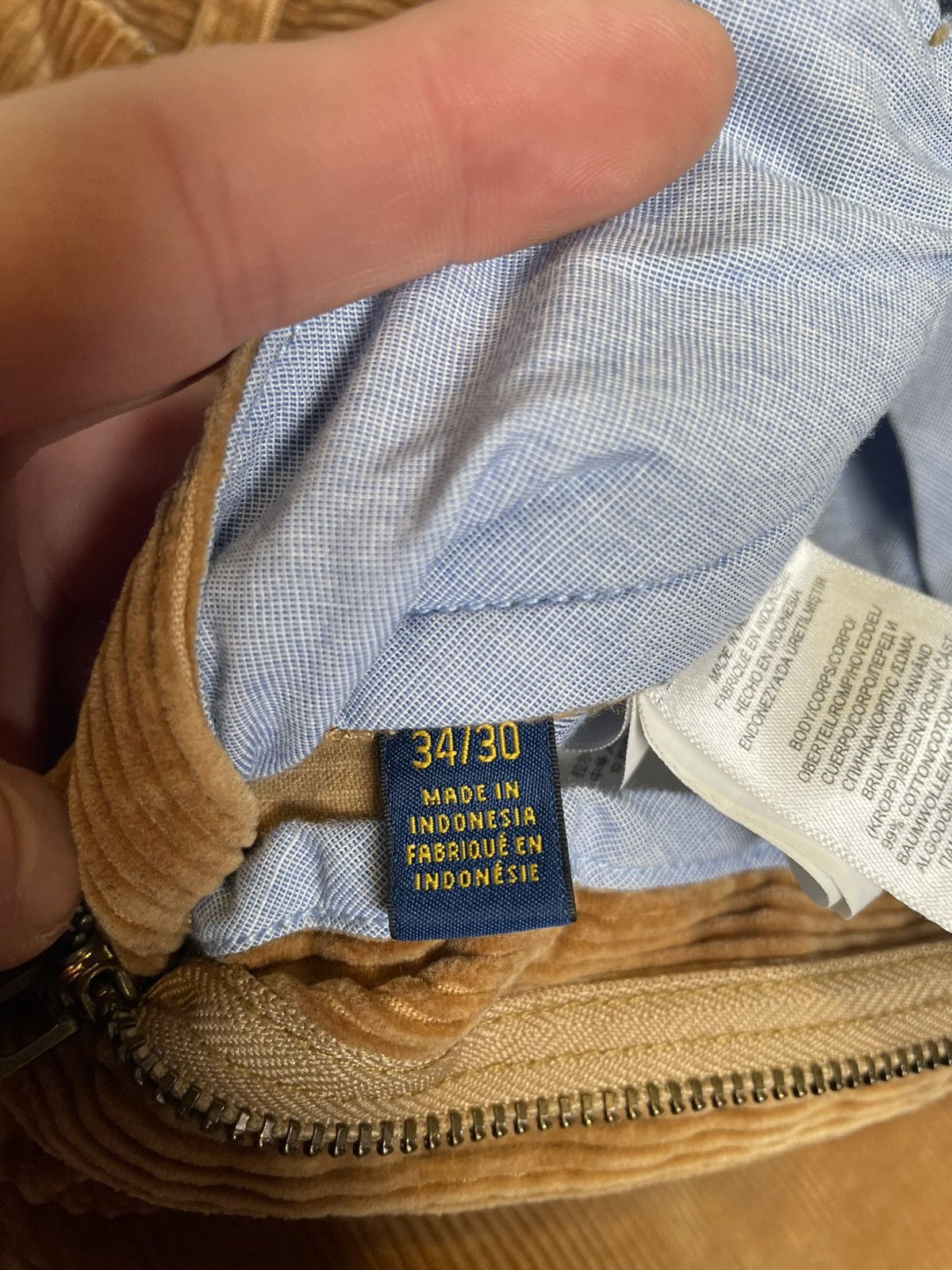 Polo Ralph Lauren Polo Ralph Lauren Wide Cord Classic Fit Pants 34/30 Size US 34 / EU 50 - 9 Thumbnail