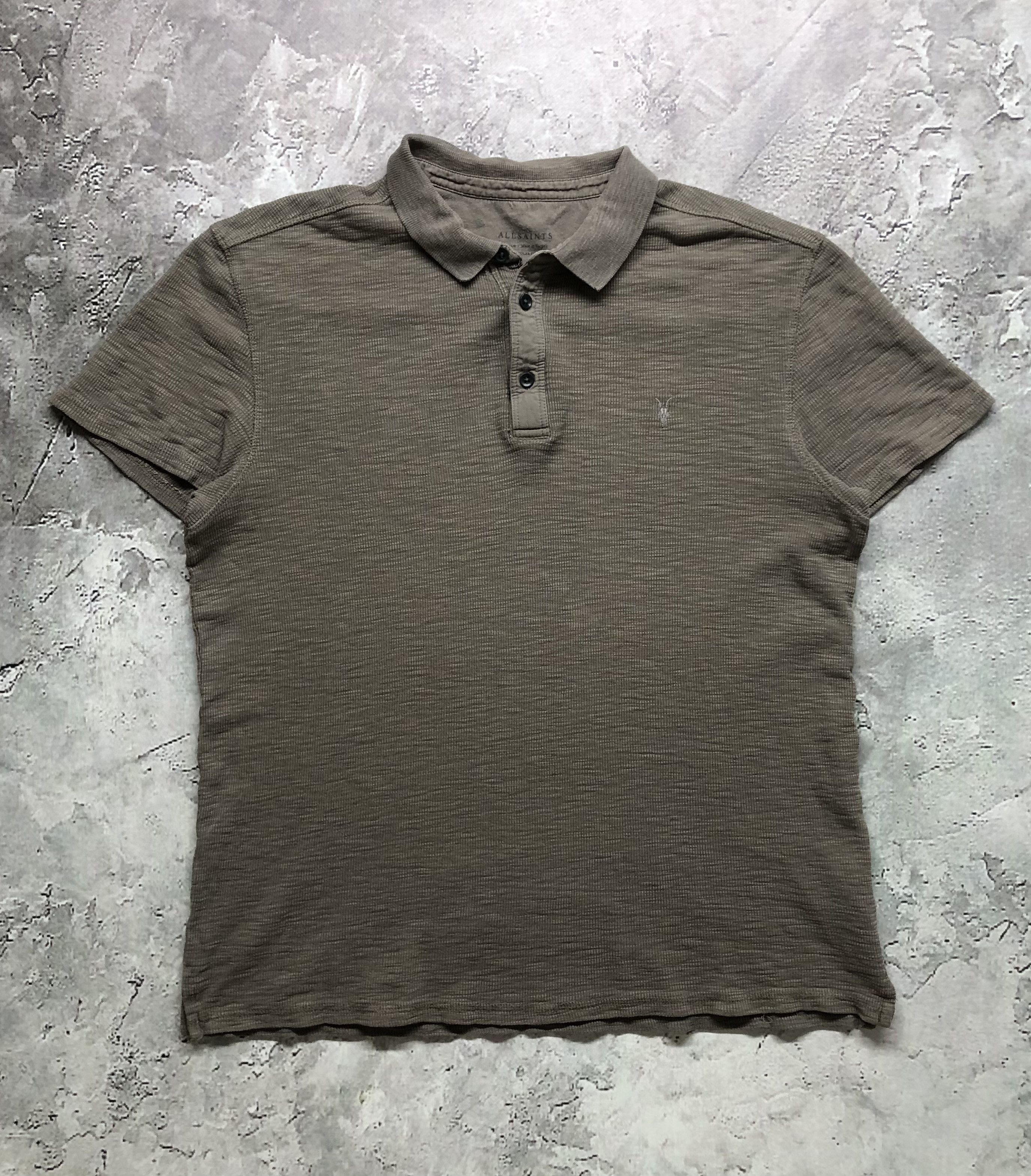 Allsaints Allsaints Vintage Polo T-Shirt Size US M / EU 48-50 / 2 - 1 Thumbnail