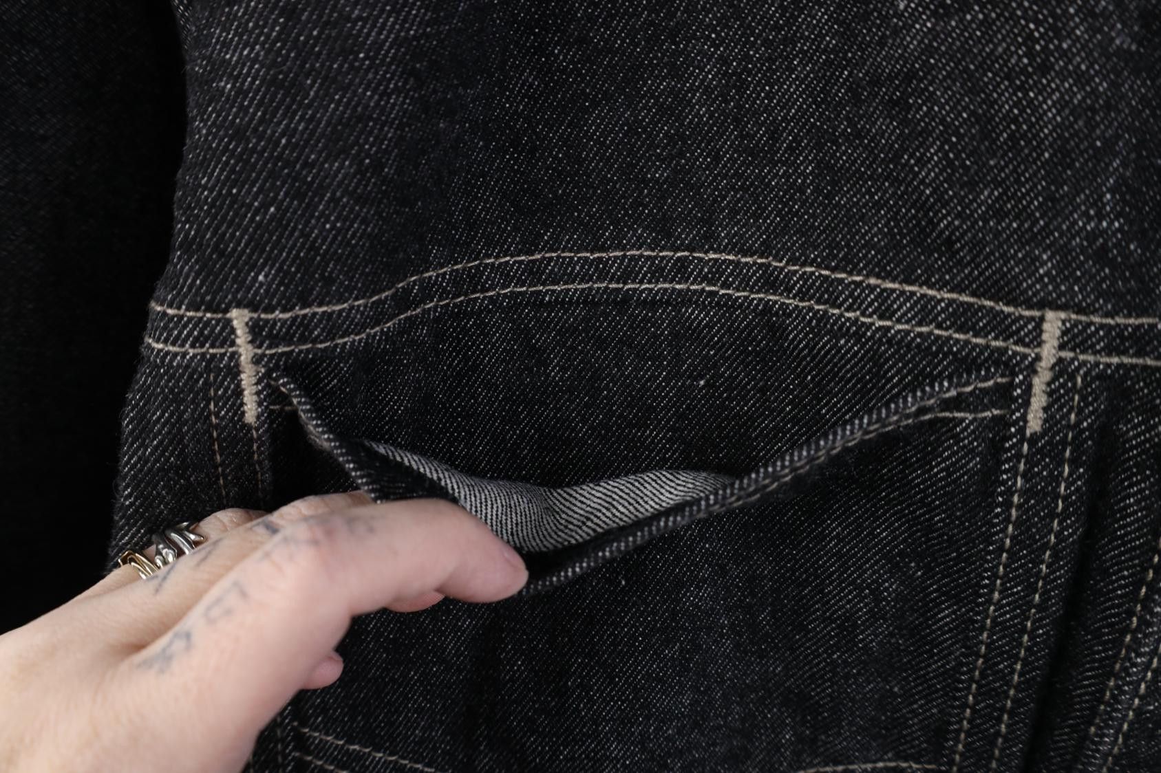 Marithe + Francois Girbaud Deadstock Vintage 90s Marithe Francois Girbaud Denim Jacket Size US L / EU 52-54 / 3 - 7 Thumbnail