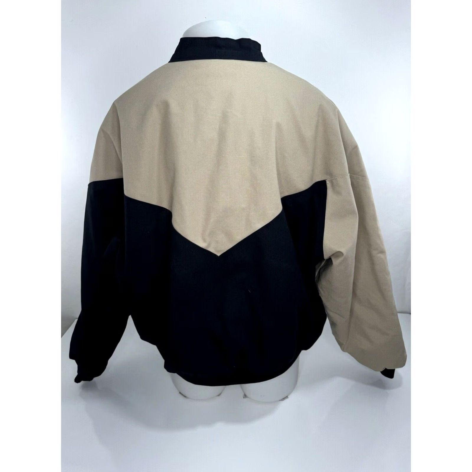 Vintage MO BETTA Western Insulated Mens 2XL Jacket Tan / Black Jacket Mens 2XL Western Insulated EXCELLENT Size US XXL / EU 58 / 5 - 3 Thumbnail