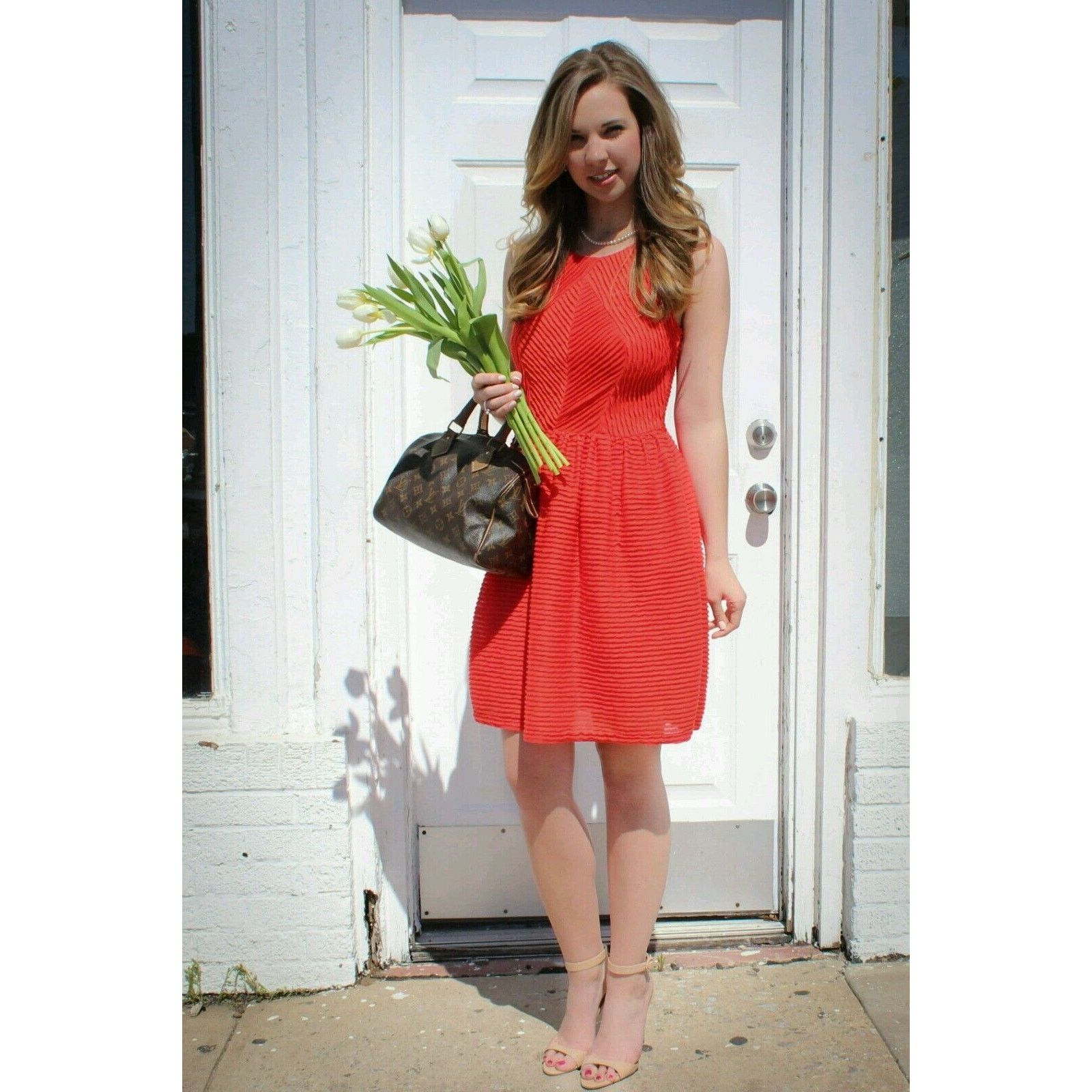 Anthropologie New Anthropologie Textured Tank Dress by Bordeaux $138 SMALL Size S / US 4 / IT 40 - 5 Thumbnail