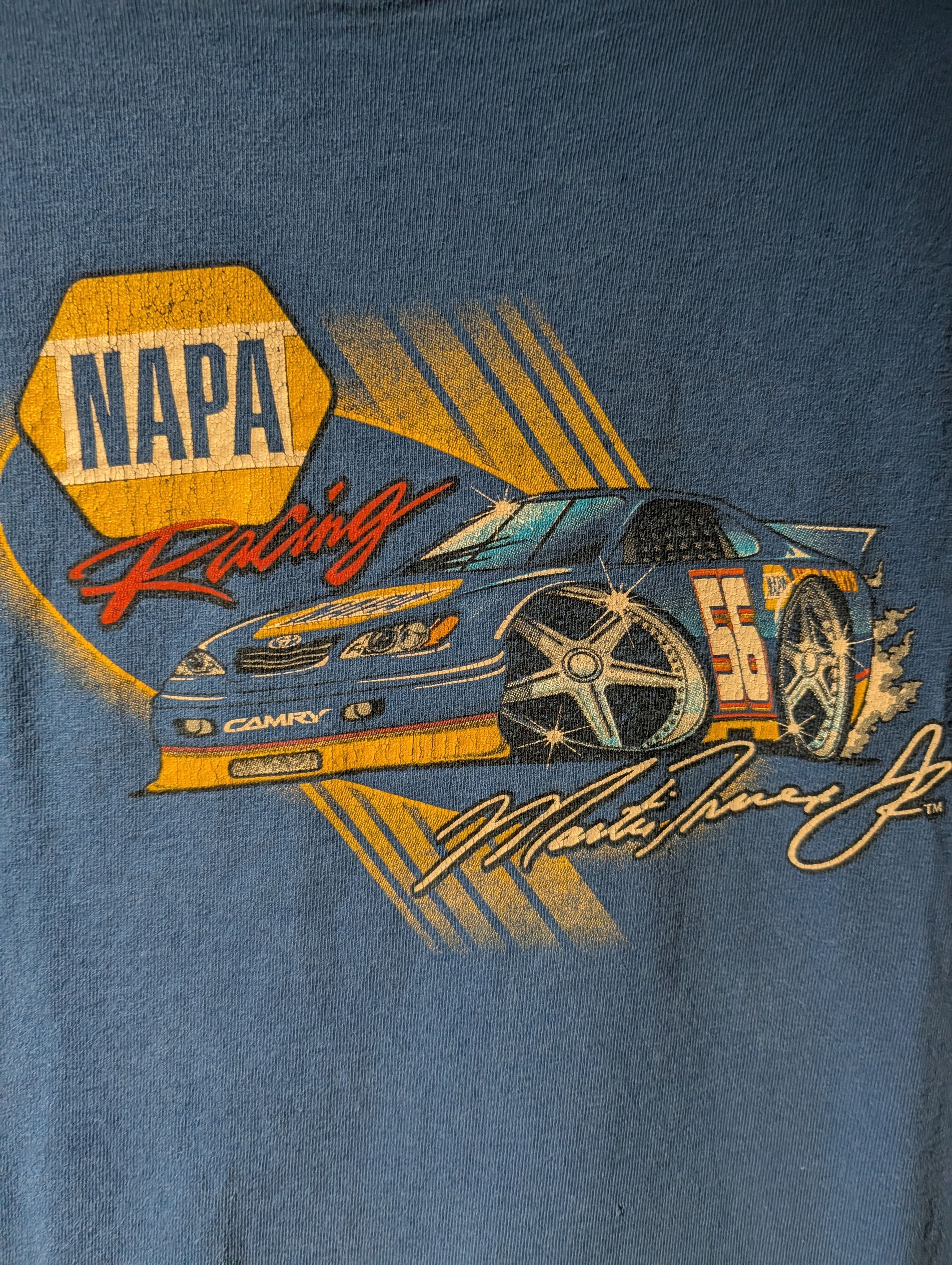 NASCAR Racing NASCAR Style T-Shirt Motorsports Checkered Flag Size US XL / EU 56 / 4 - 2 Thumbnail
