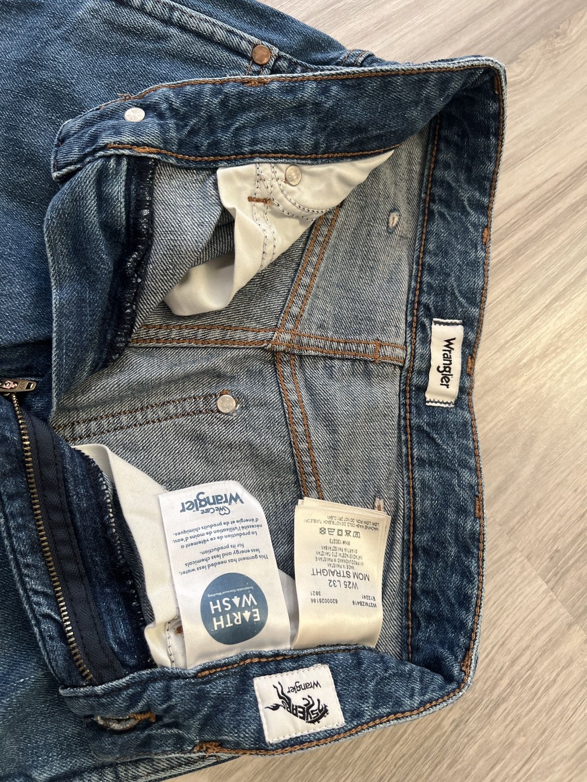 Wrangler Wrangler vintage jeans Size 25" / US 0 / IT 36 - 5 Thumbnail