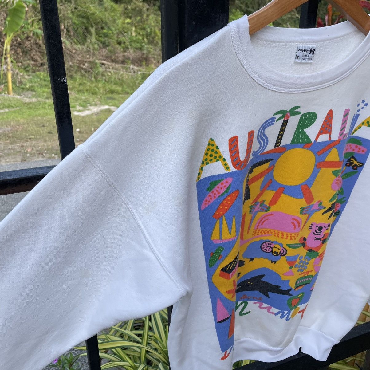 Vintage 🔥Vintage 90s Ken Done Australian Pop Art Boxy Sweatshirts Size US S / EU 44-46 / 1 - 9 Thumbnail