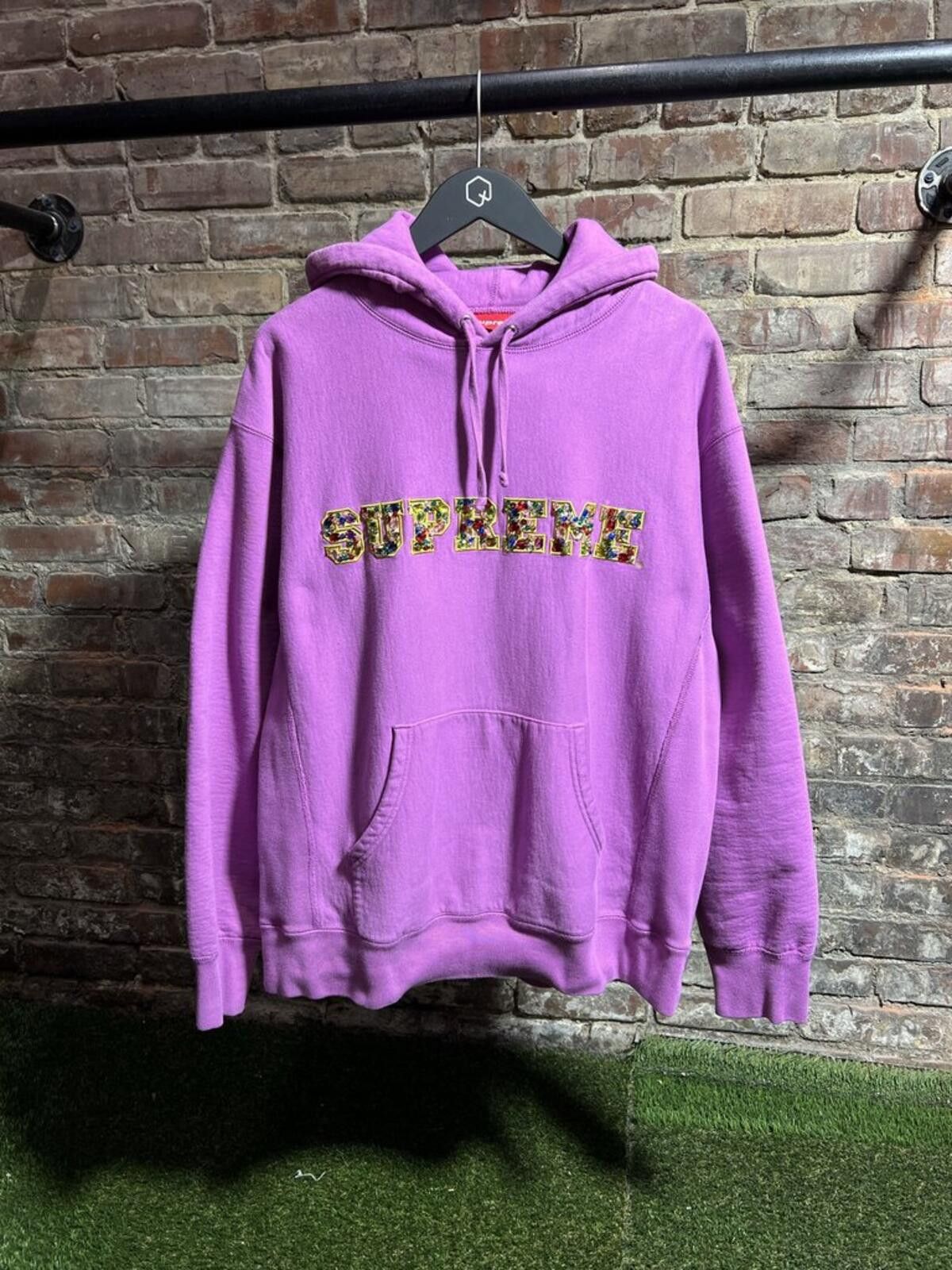 Supreme Supreme Jewels Hoodie Purple SS20 Sz. L Size ONE SIZE - 1 Thumbnail
