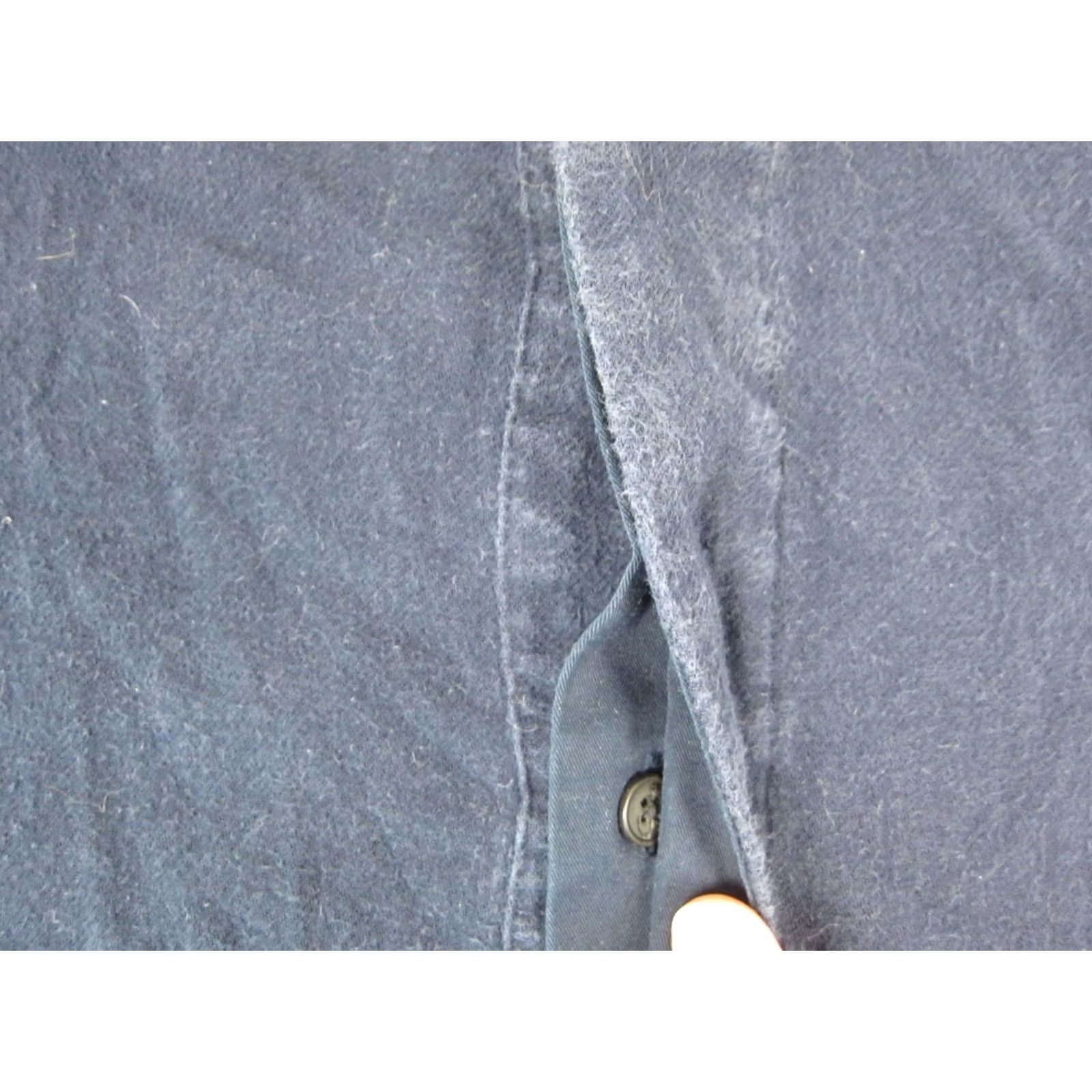 Uniqlo Uniqlo JW Anderson Polo Shirt Adult Medium Blue Flannel Rugby Long Sleeve Size US M / EU 48-50 / 2 - 3 Thumbnail