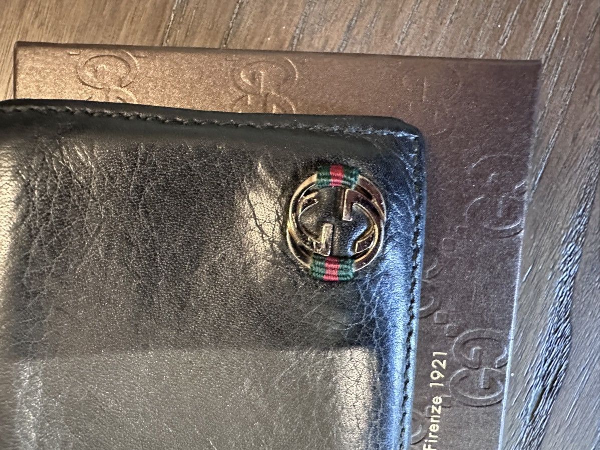 Gucci Gucci Bifold Leather Wallet Size ONE SIZE - 7 Thumbnail