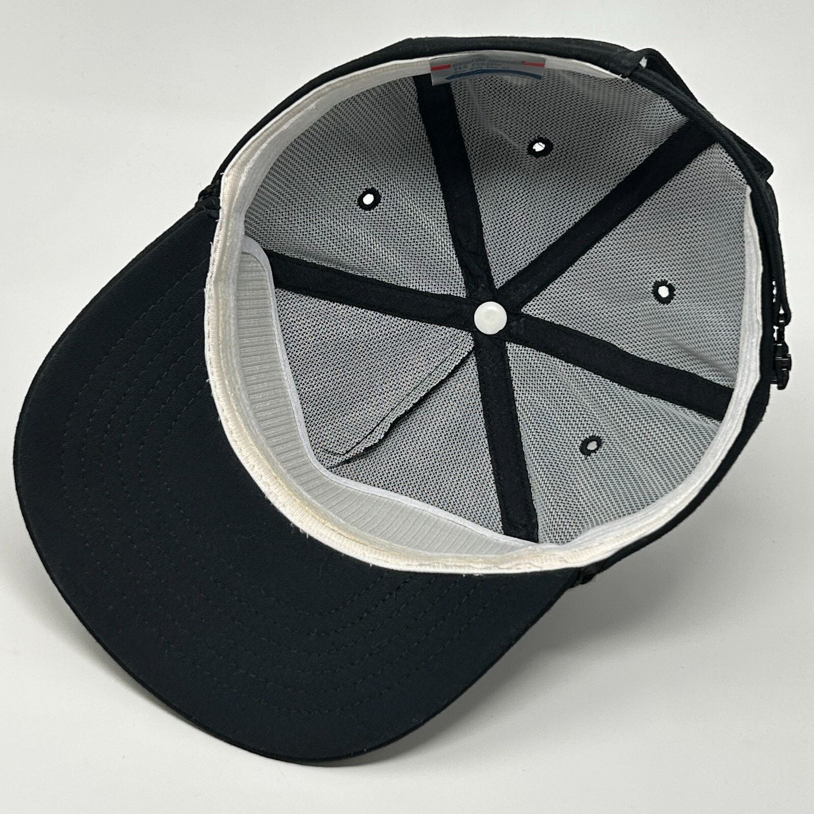 Vintage Vintage 80s Hot Rockin 104 FM Hat Baseball Cap KJJO Black Size ONE SIZE - 4 Thumbnail