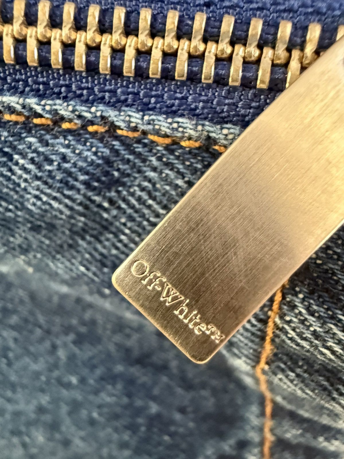Off-White Off-White Jeans UOarr tab zip Size US 32 / EU 48 - 8 Thumbnail