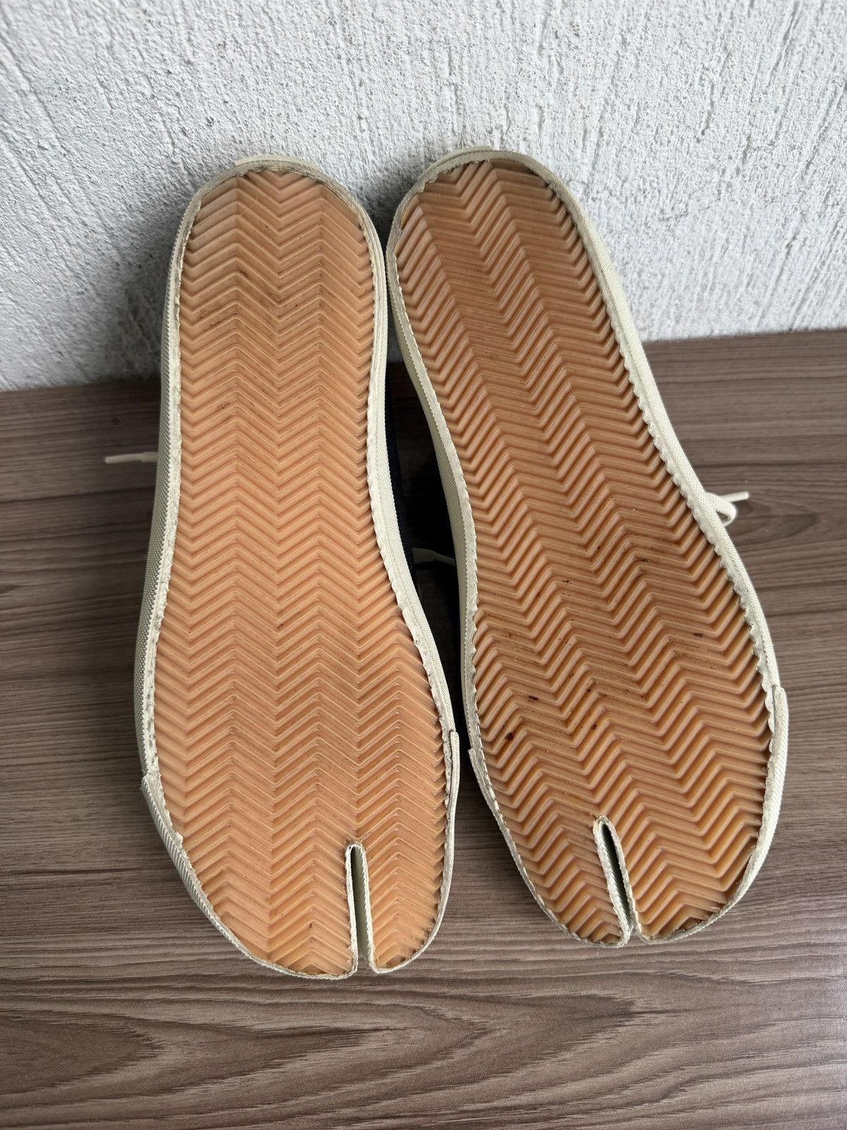 Maison Margiela Tabi canvas sneakers Size US 10.5 / EU 43-44 - 17 Thumbnail