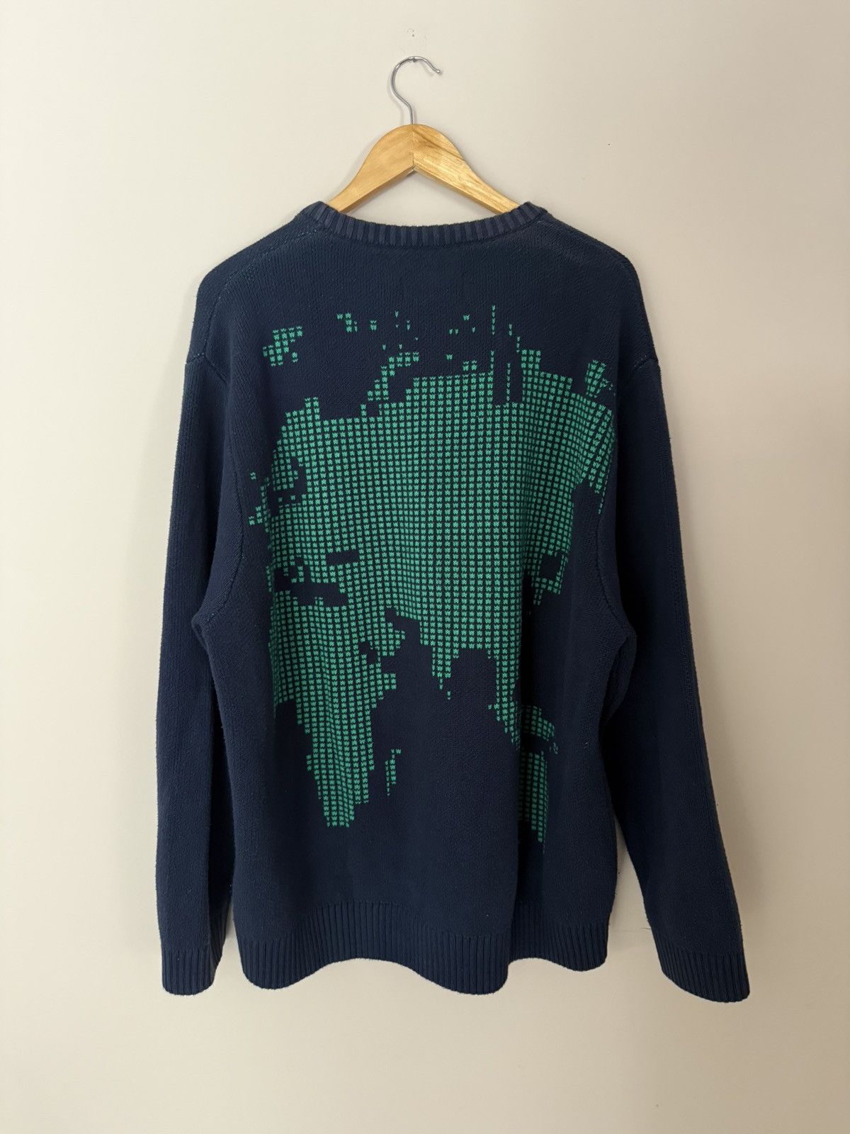 Sinclair Global Sinclair intarsia knit sweater XL Size US XL / EU 56 / 4 - 4 Thumbnail