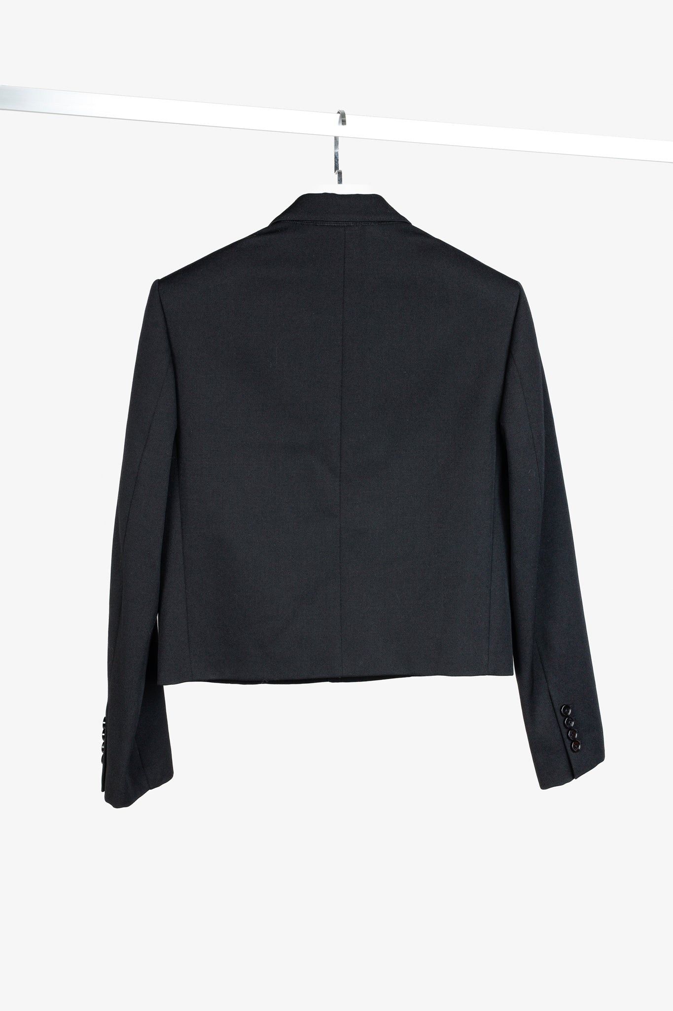 Celine Celine Rectangle Spencer Diagonal Wool Cropped Jacket Size M / US 6-8 / IT 42-44 - 2 Thumbnail