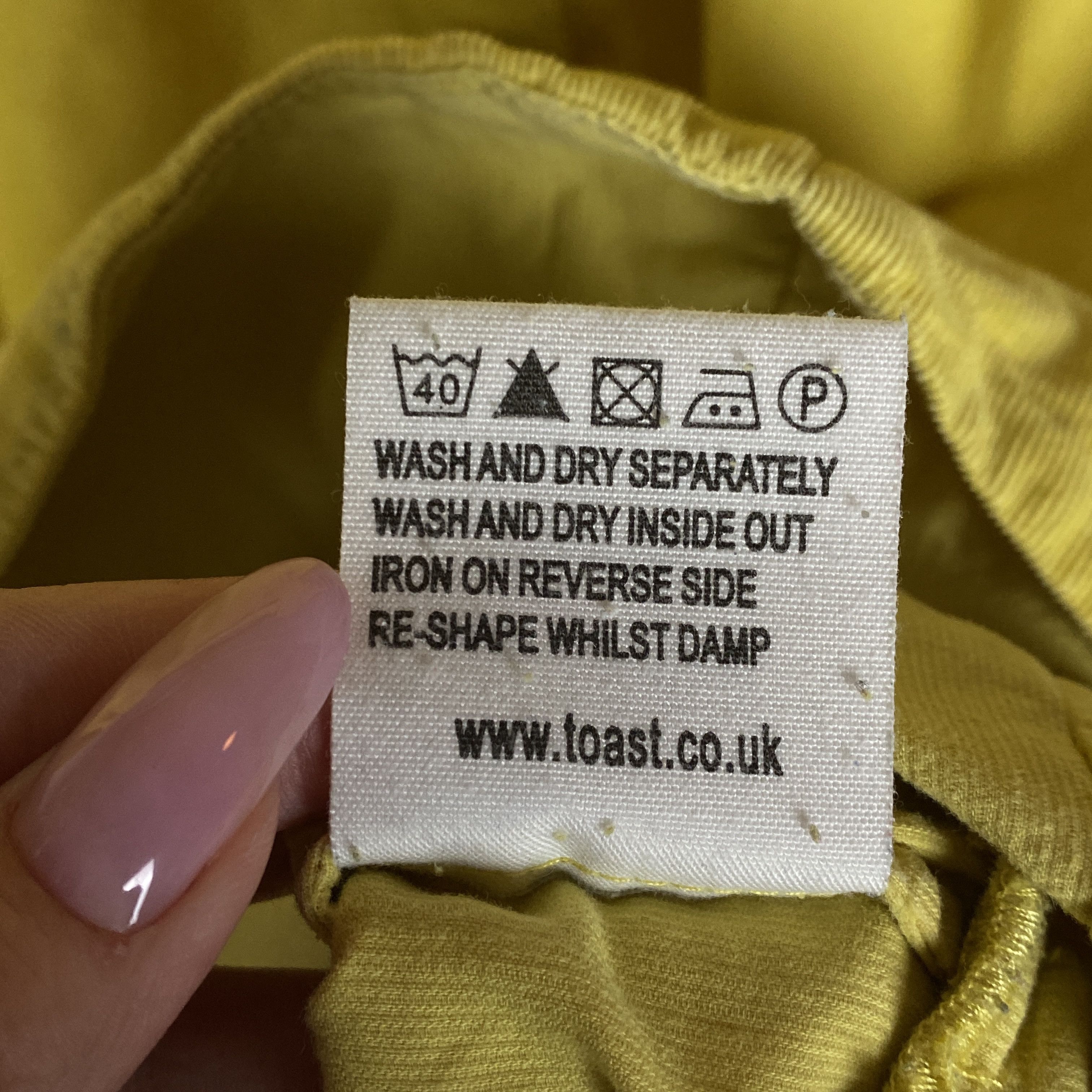 Other Toast Dress Women's Size 10 Yellow Long Sleeve Size L / US 10 / IT 46 - 6 Thumbnail