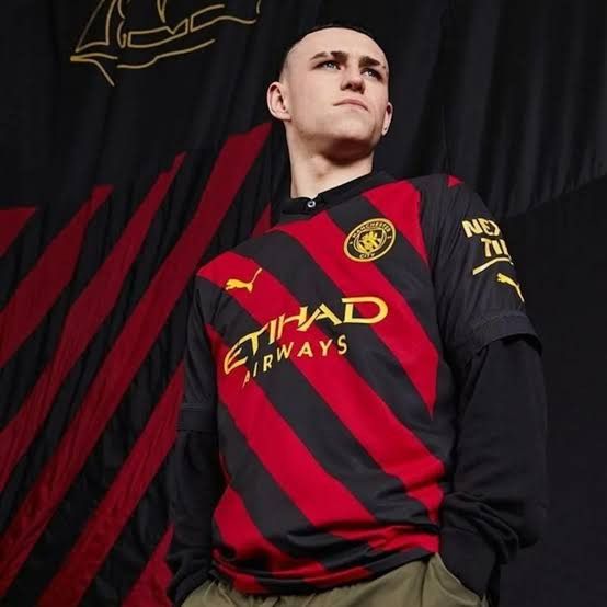 Puma MANCHESTER CITY 22/23 AWAY JERSEY SHIRT FODEN #47 Size US S / EU 44-46 / 1 - 3 Thumbnail