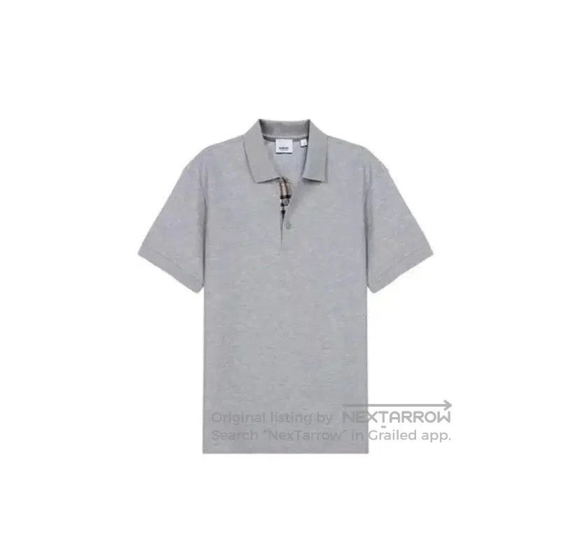 Burberry Burberry Gray Cotton Short Sleeve T-Shirt. Size XS / US 0-2 / IT 36-38 - 1 Thumbnail