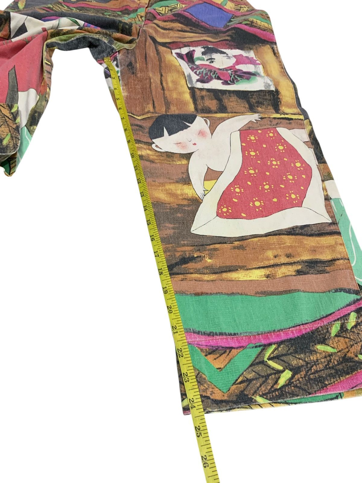 Other Vintage 90's Art Fullprint Chico's Design Pants Size 34" / US 12 / IT 48 - 8 Thumbnail