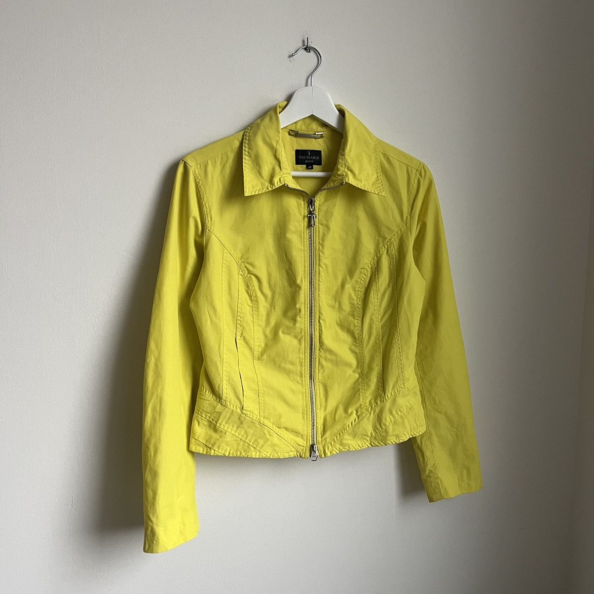 Trussardi Vintage Trussardi Jeans Women’s Jacket Size M / US 6-8 / IT 42-44 - 1 Thumbnail