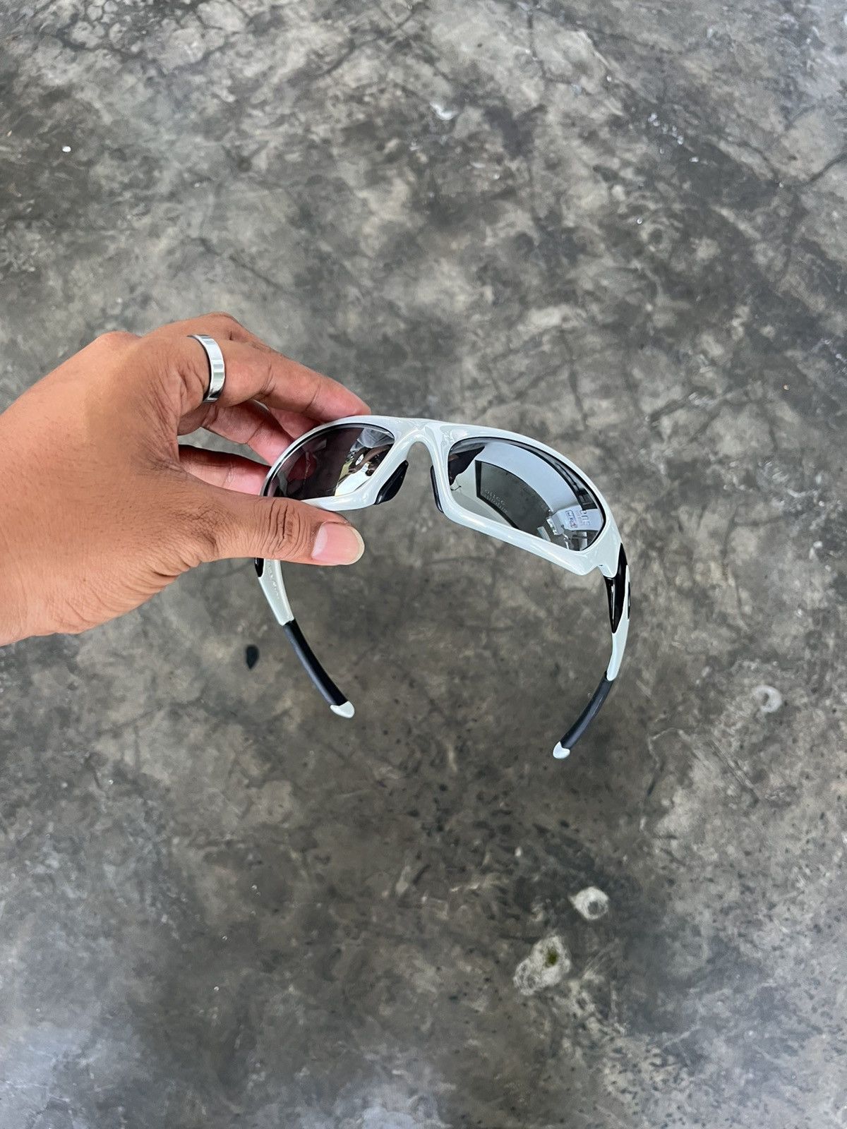 Oakley Oakley Straight Jacket 2.0 Pearl white Size ONE SIZE - 5 Thumbnail