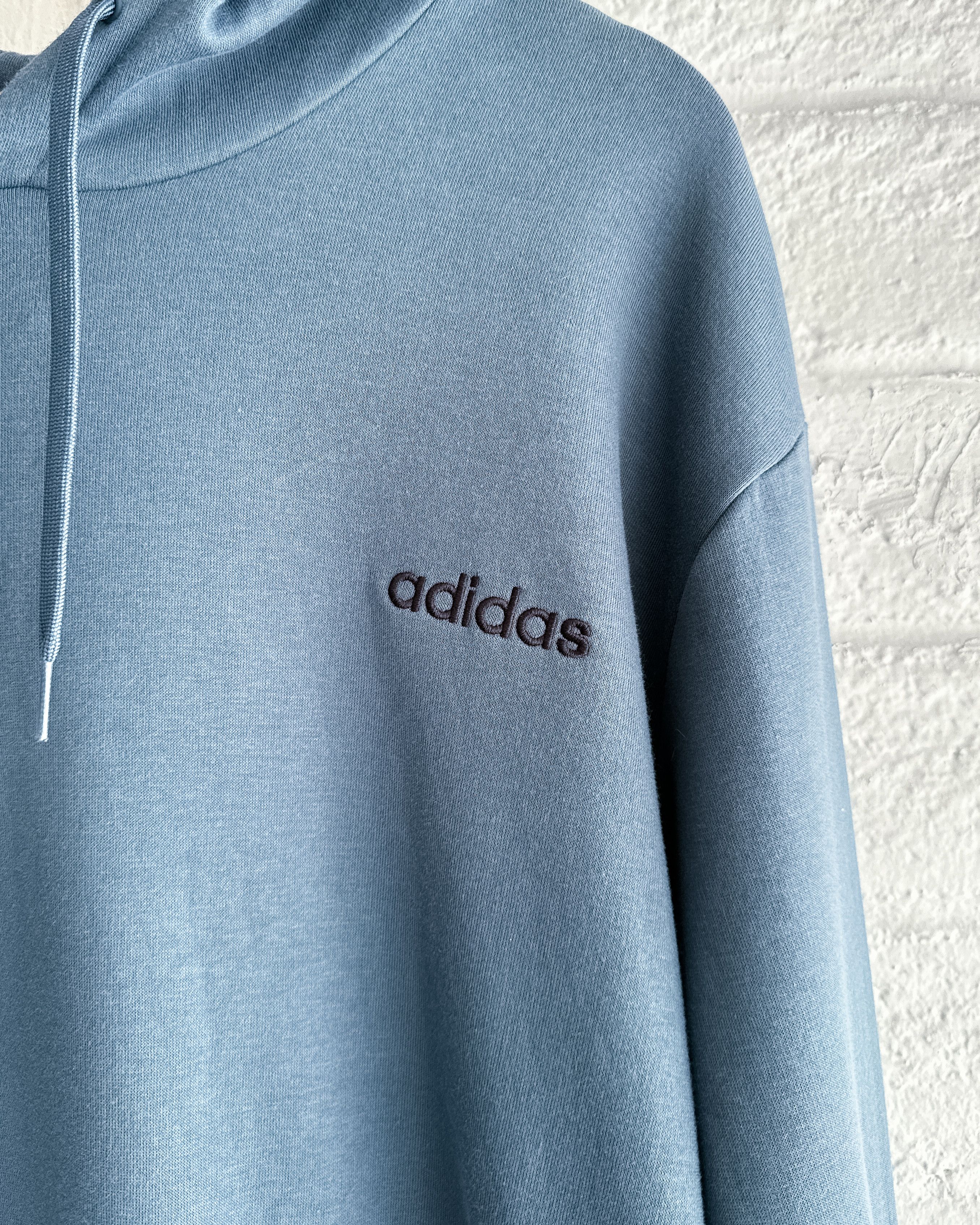 Adidas Adidas Hoodie Teal Men's 2XL Plus Size Oversized Baggy Y2K Size US XXL / EU 58 / 5 - 2 Thumbnail