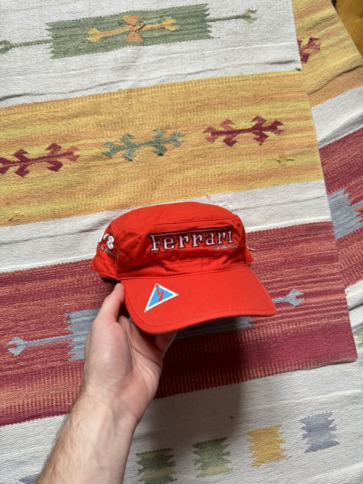 Vintage Vintage 90-00’s Ferrari Formula 1 Red Racing Hat Size ONE SIZE - 1 Thumbnail