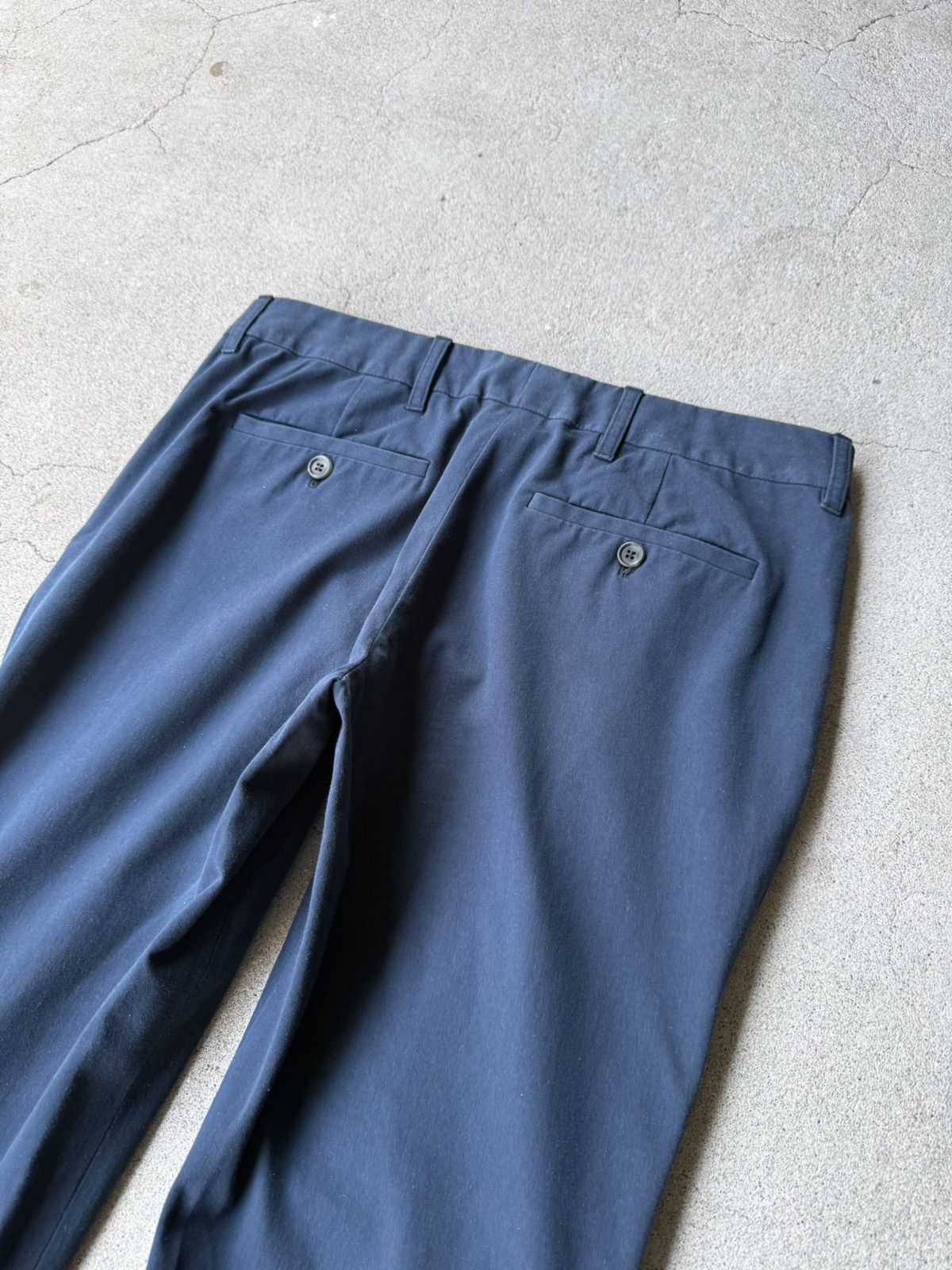 Prada 2000s PRADA Archive Dark Navy 2way Cropped Trousers Size US 28 / EU 44 - 7 Thumbnail