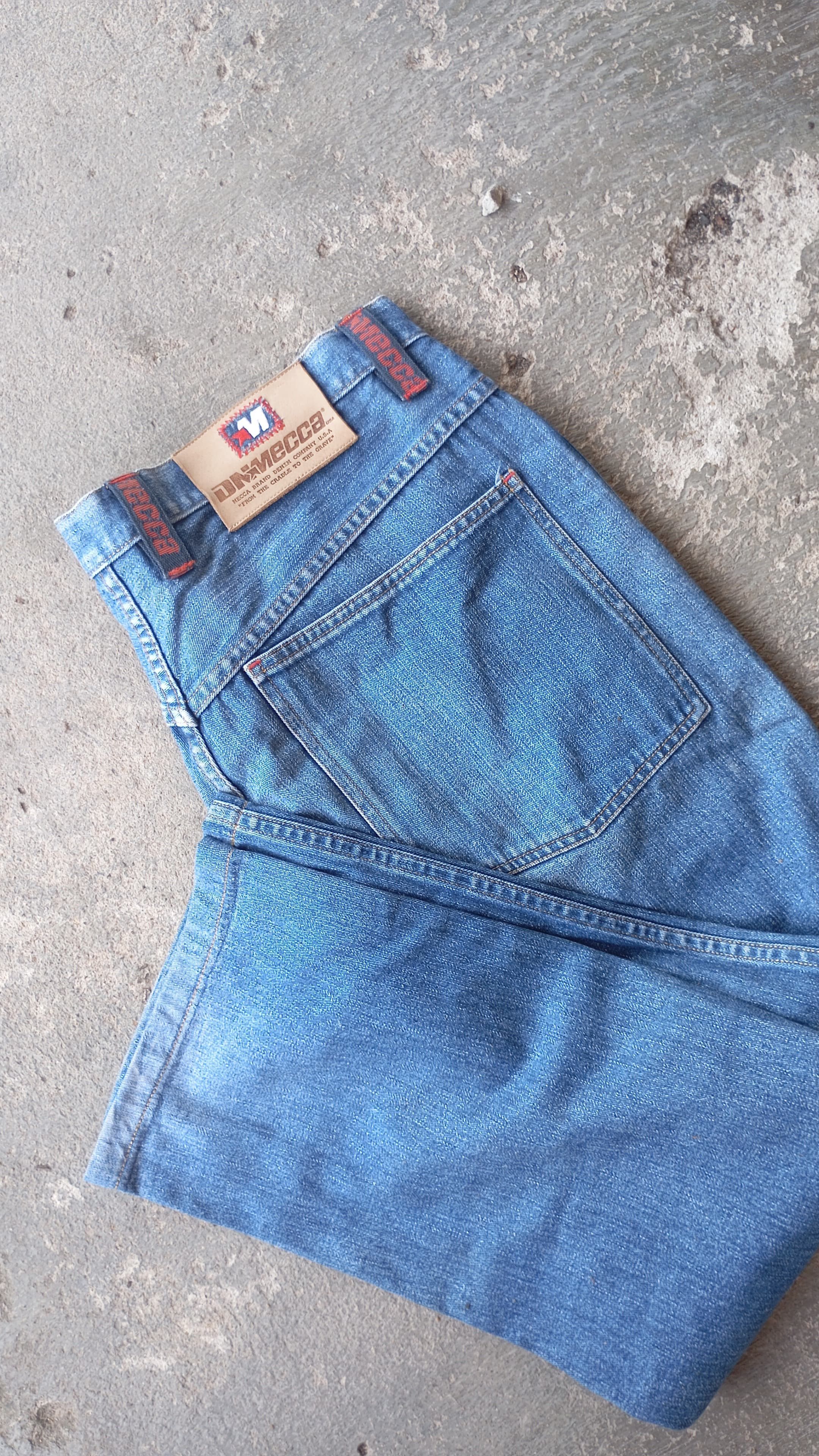 Japanese Brand Vintage y2k Mecca baggy jeans Size US 34 / EU 50 - 4 Thumbnail
