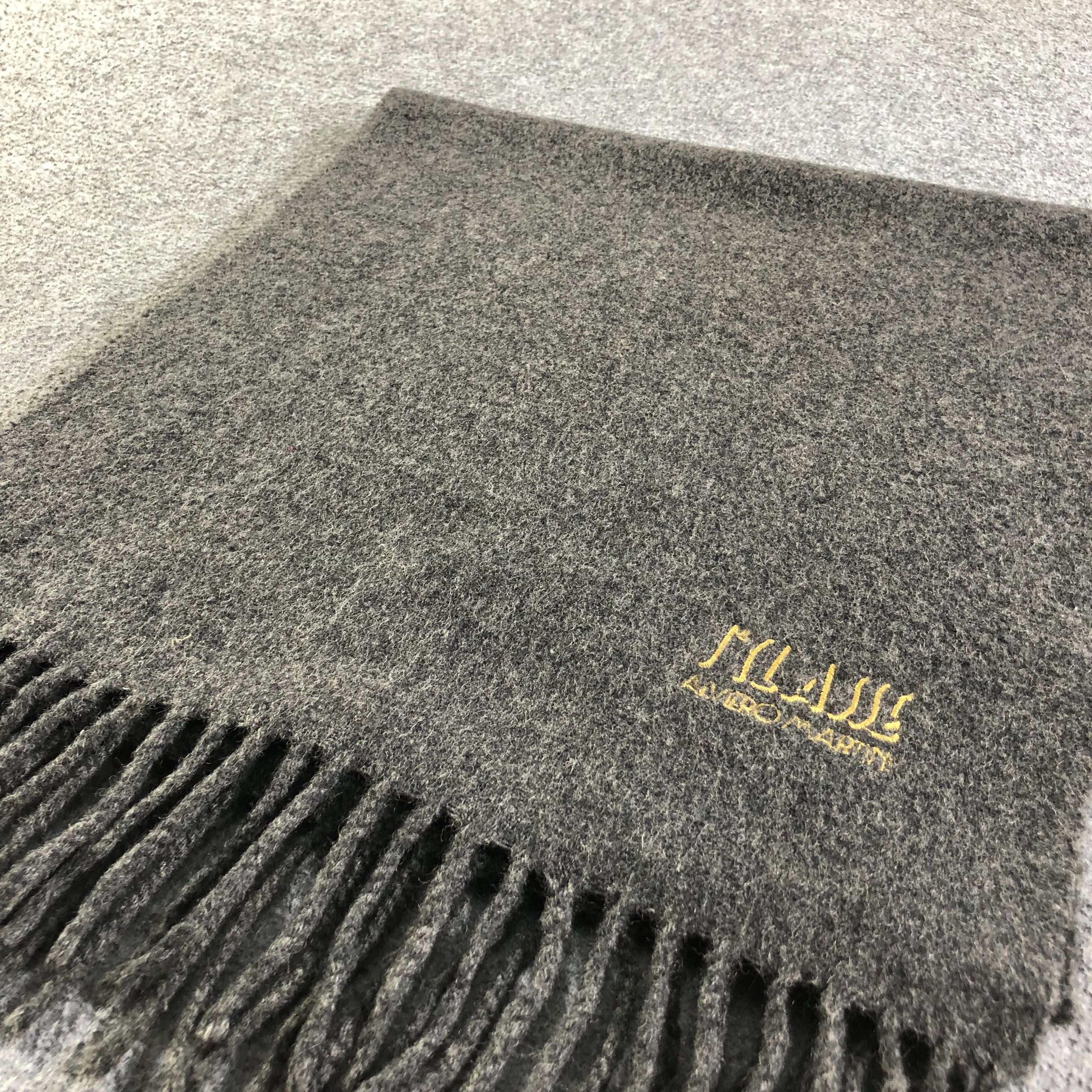 Alviero Martini Alviero Martini Plain Wool Scarf Muffler Neckwear V2057 Size ONE SIZE - 3 Thumbnail